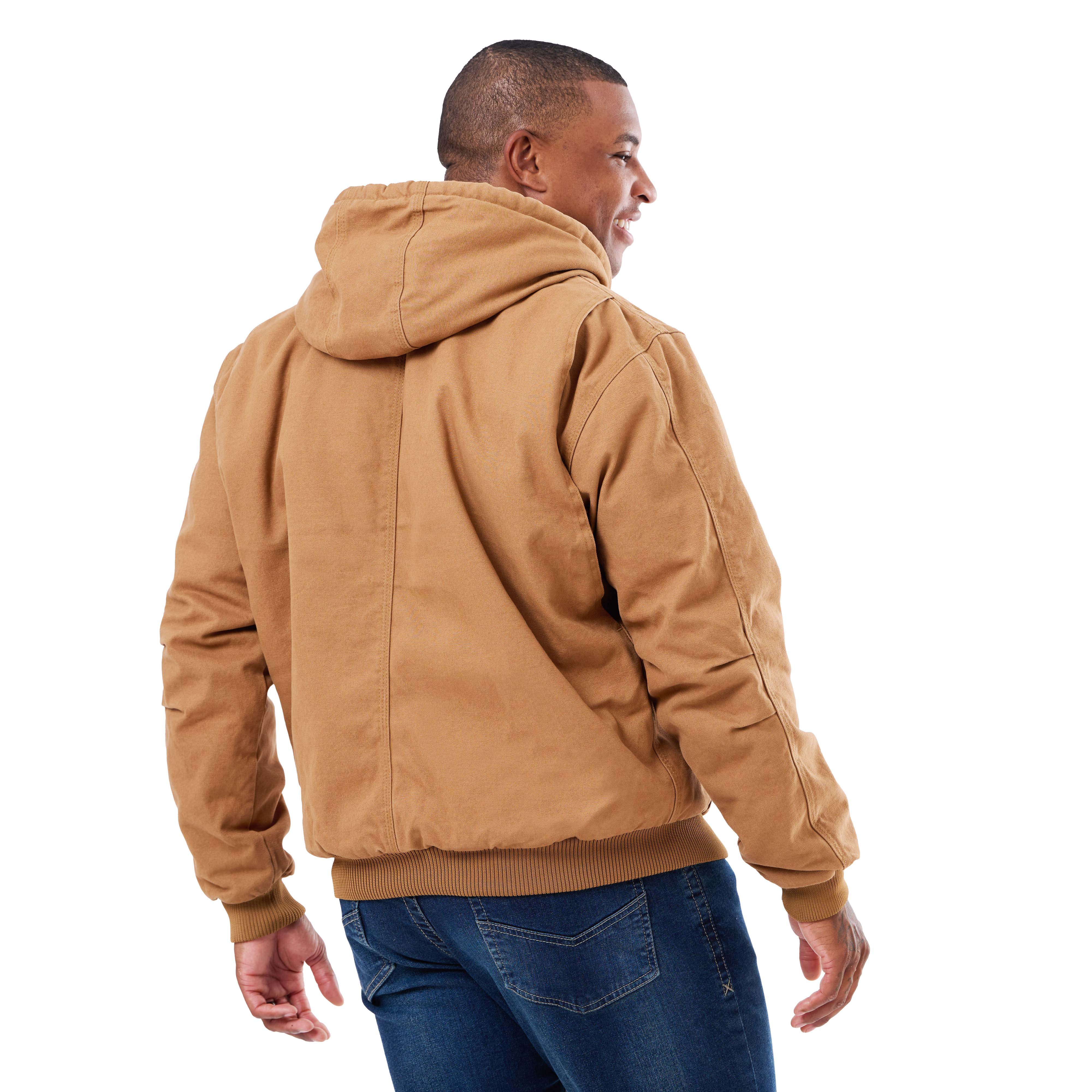 Heartland Washed Duck Hooded Work Jacket - Image 4