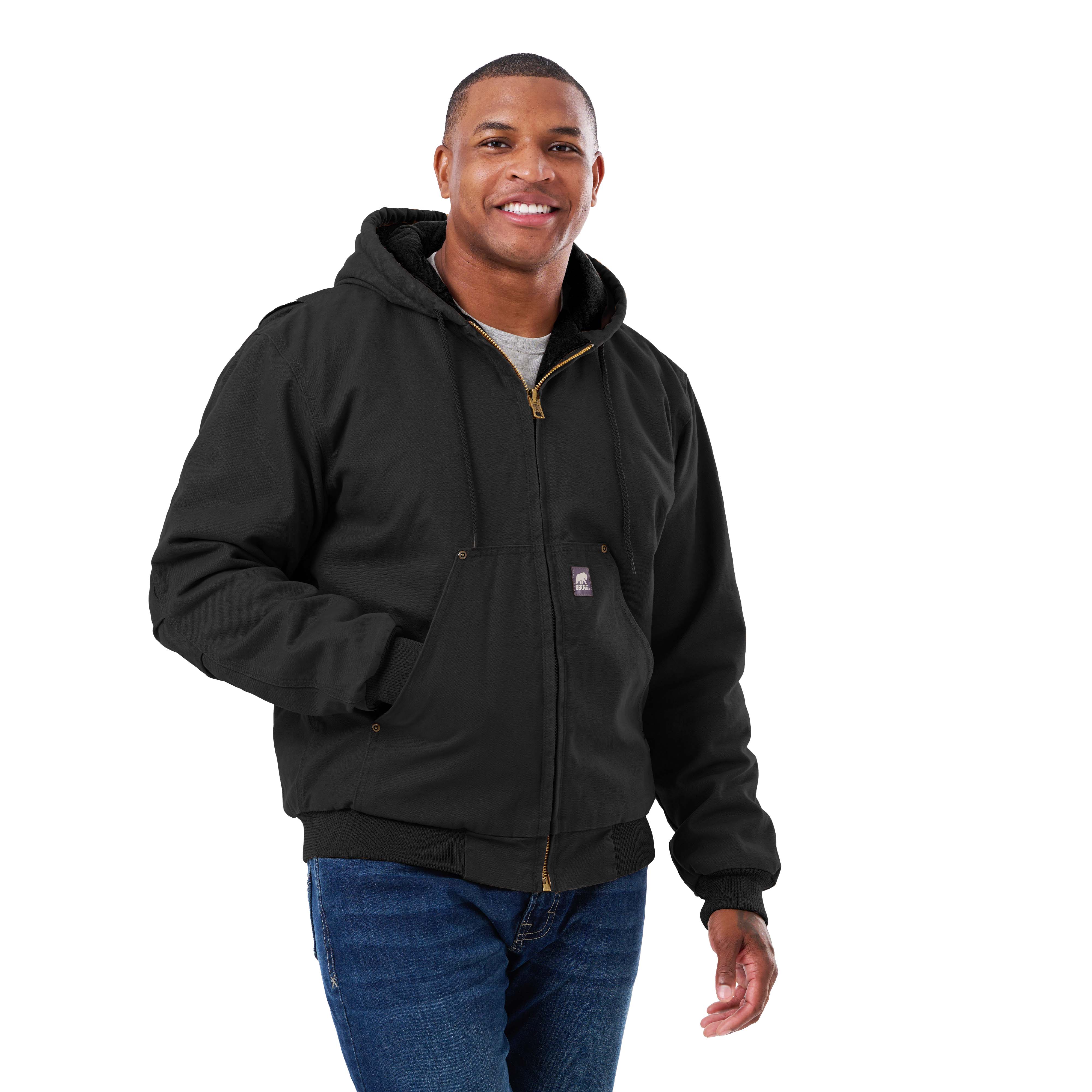 Heartland Washed Duck Hooded Work Jacket - Image 8