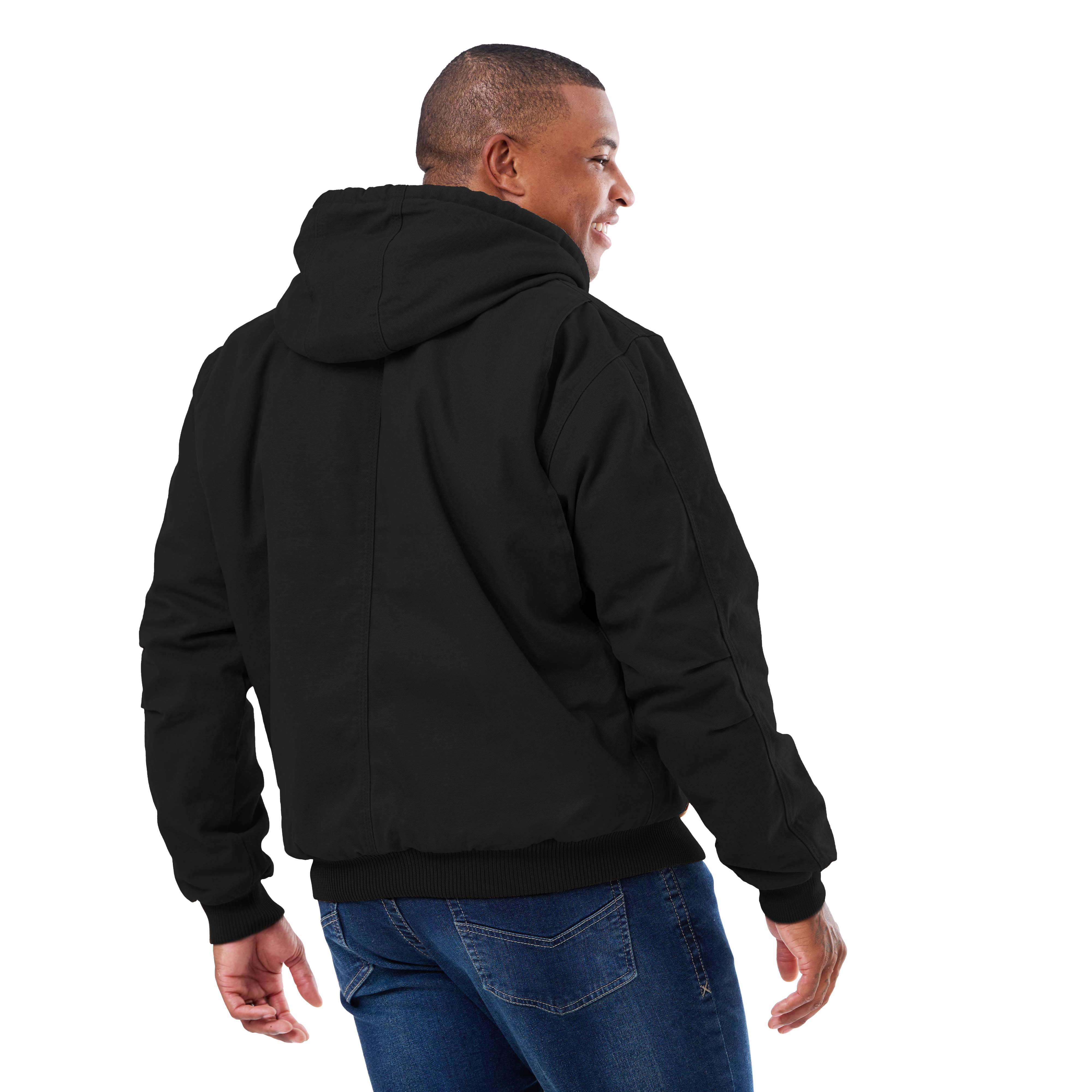 Heartland Washed Duck Hooded Work Jacket - Image 9