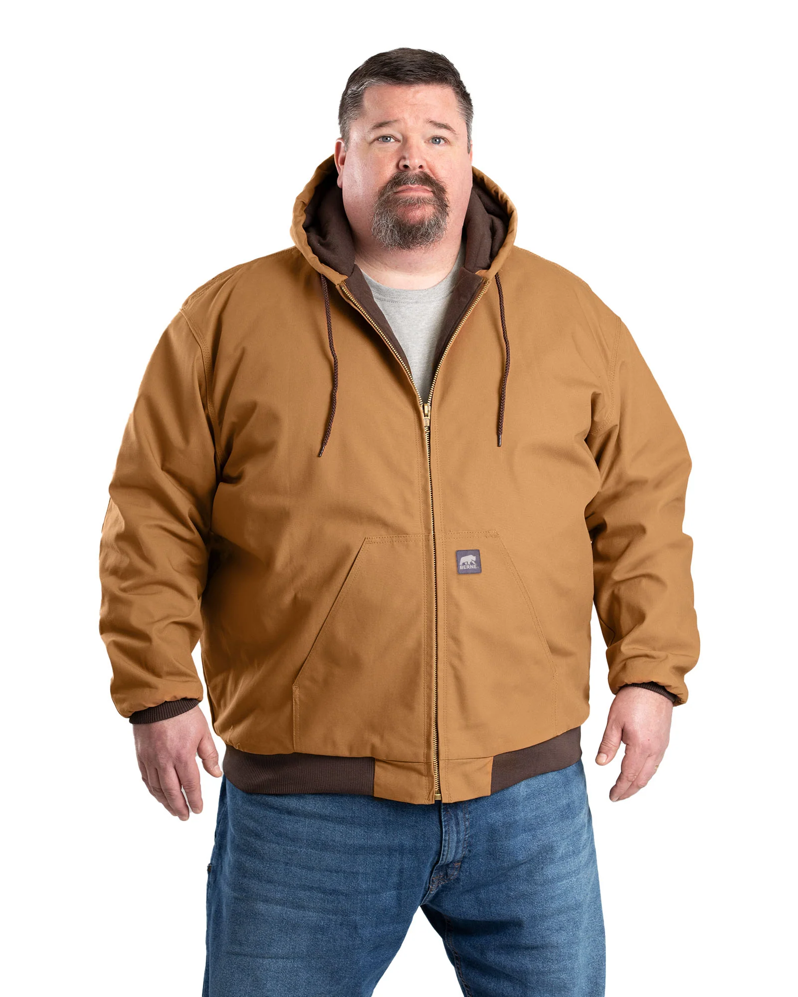 Heritage Duck Hooded Active Work Jacket - Image 12