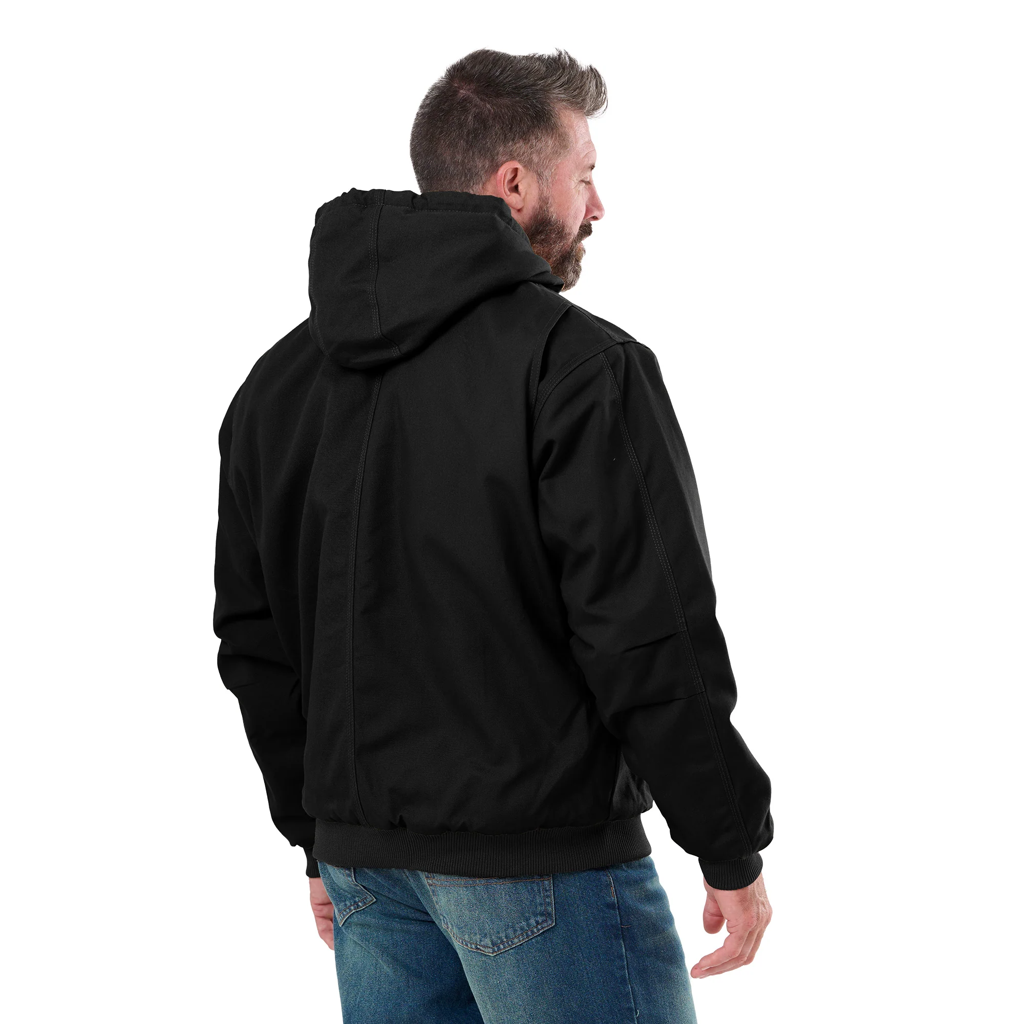 Heritage Duck Hooded Active Work Jacket - Image 15
