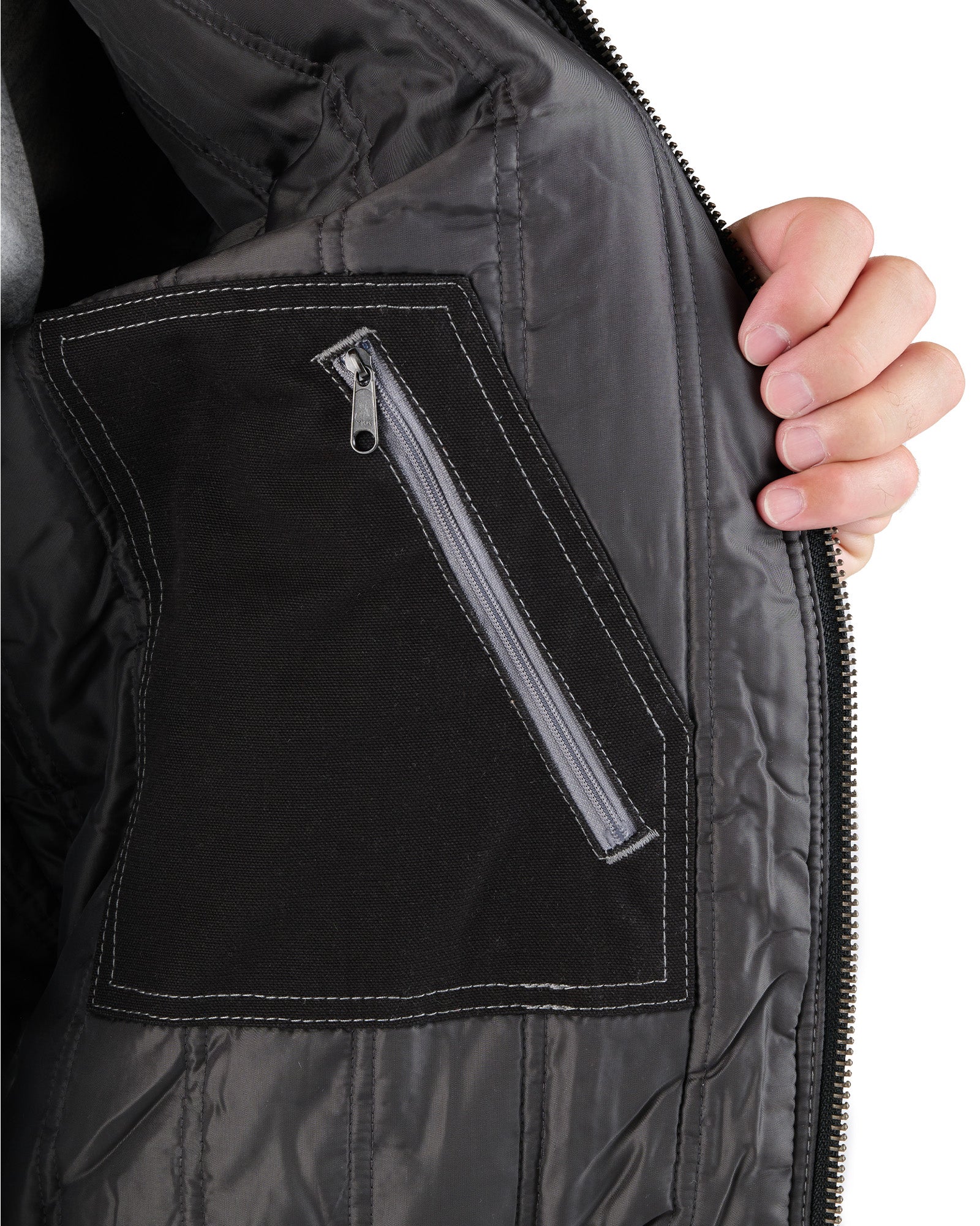 Highland Duck Hooded Active Work Jacket - Image 5