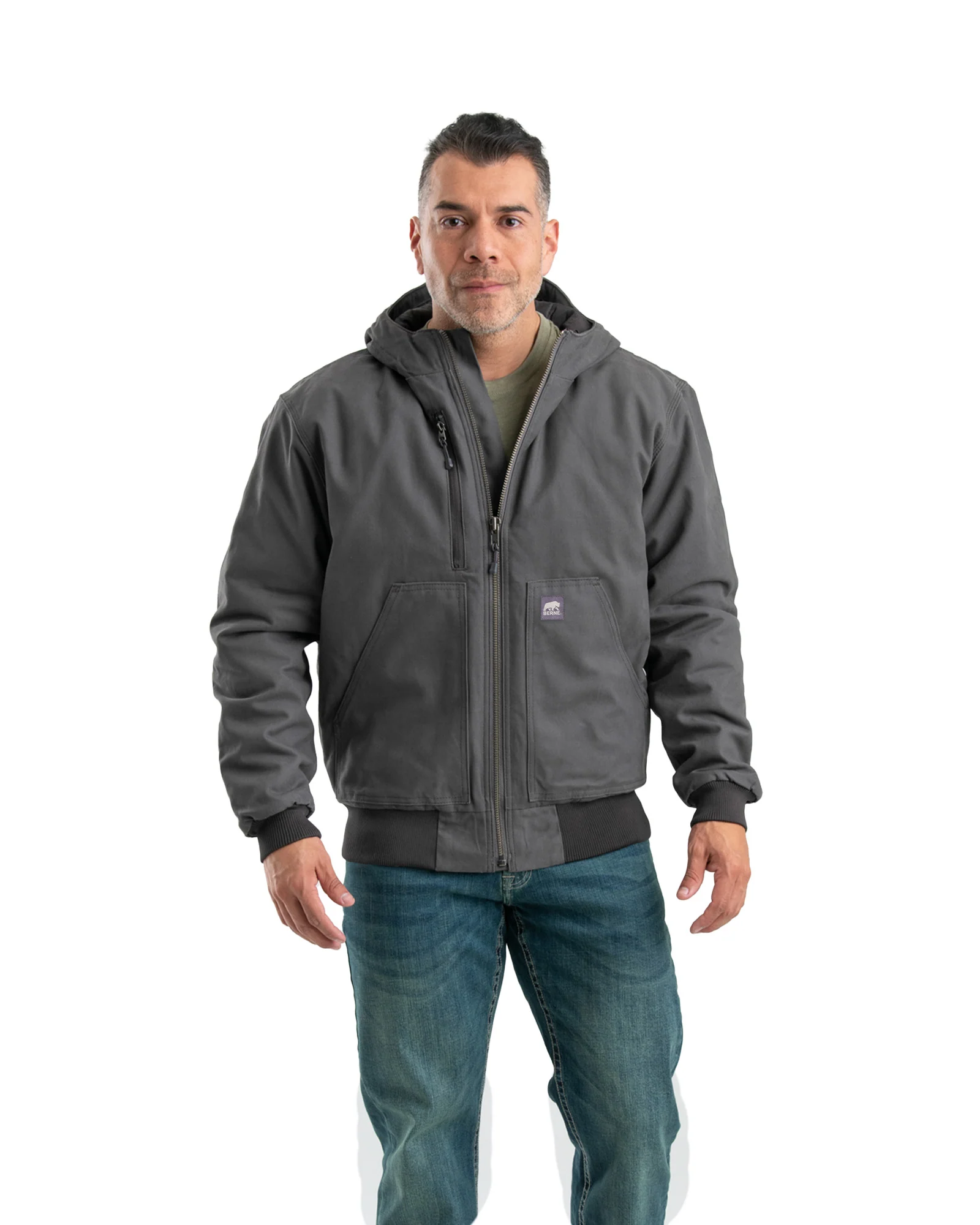 Highland Duck Hooded Active Work Jacket - Image 6