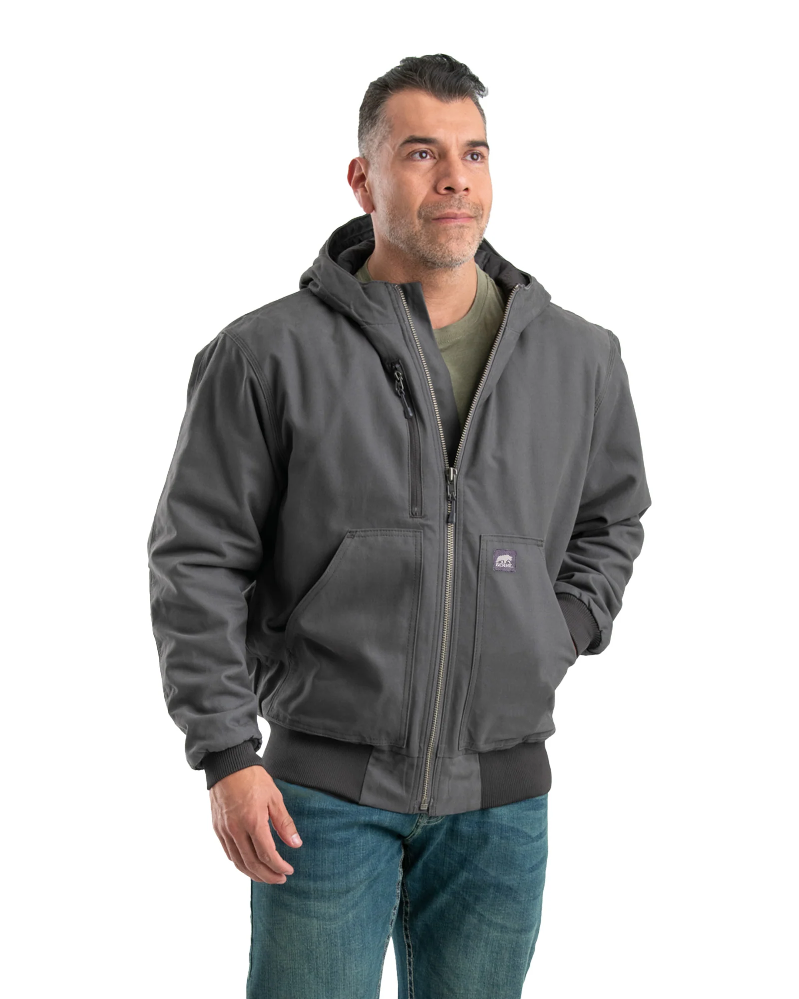 Highland Duck Hooded Active Work Jacket - Image 8