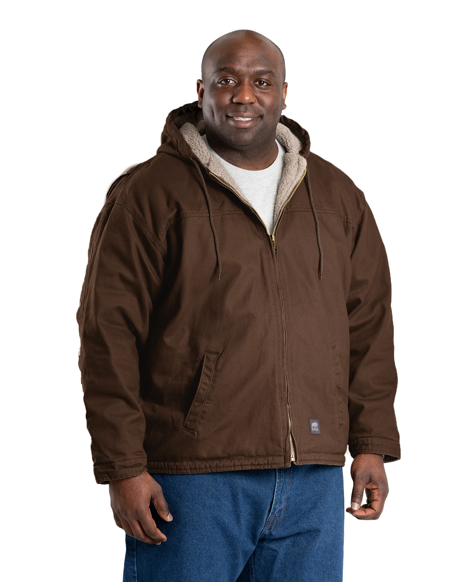 Heartland Washed Duck Hooded Work Coat - Image 3