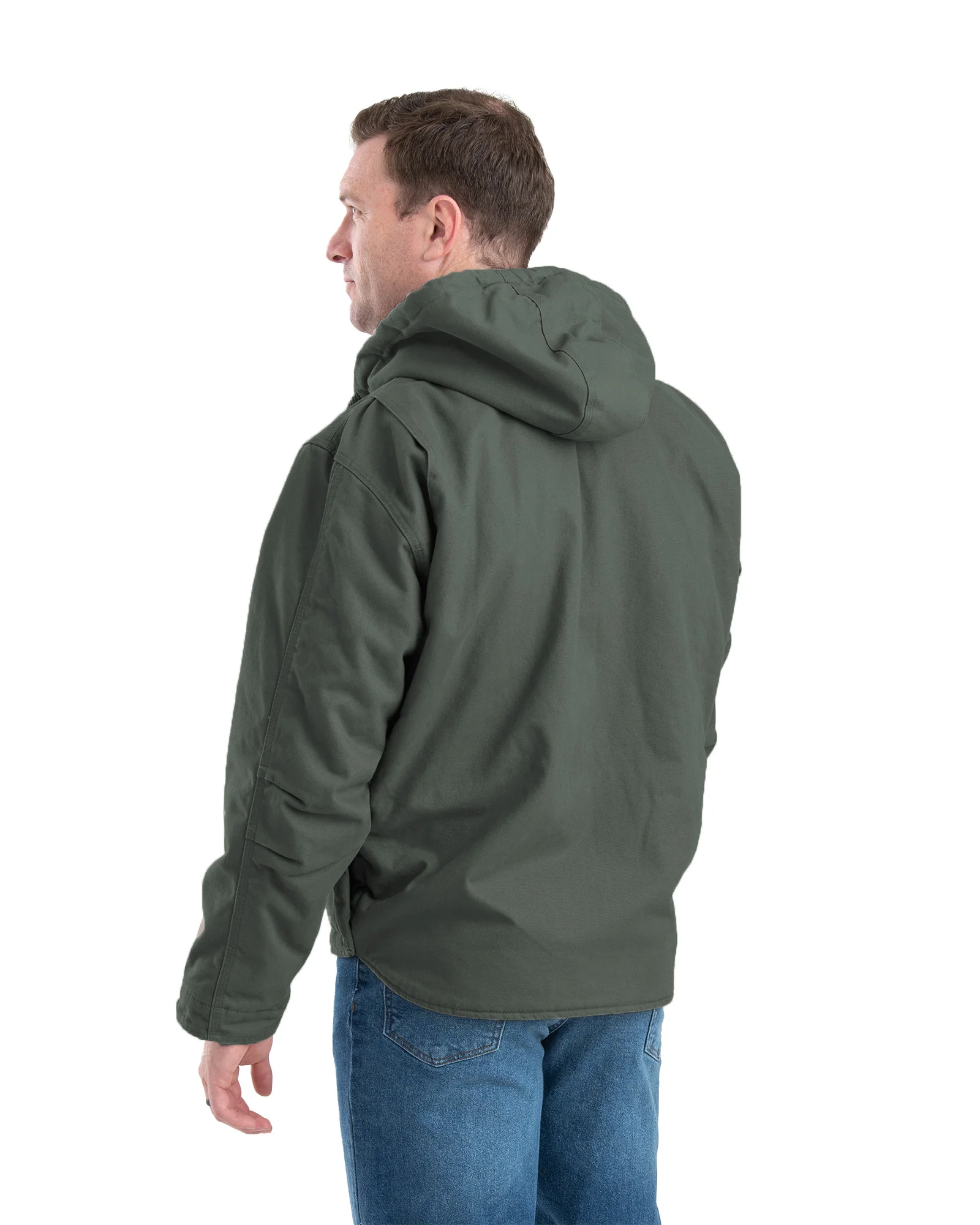 Heartland Washed Duck Hooded Work Coat - Image 6