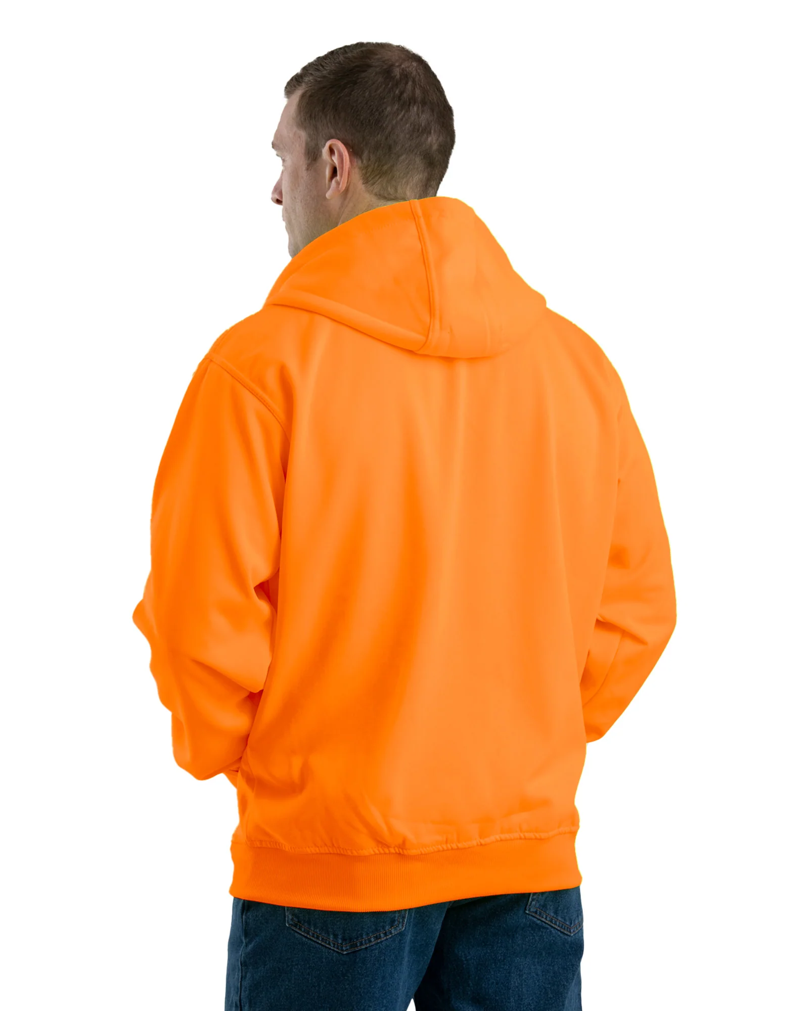Hi Vis Thermal-Lined Hooded Sweatshirt - Image 6