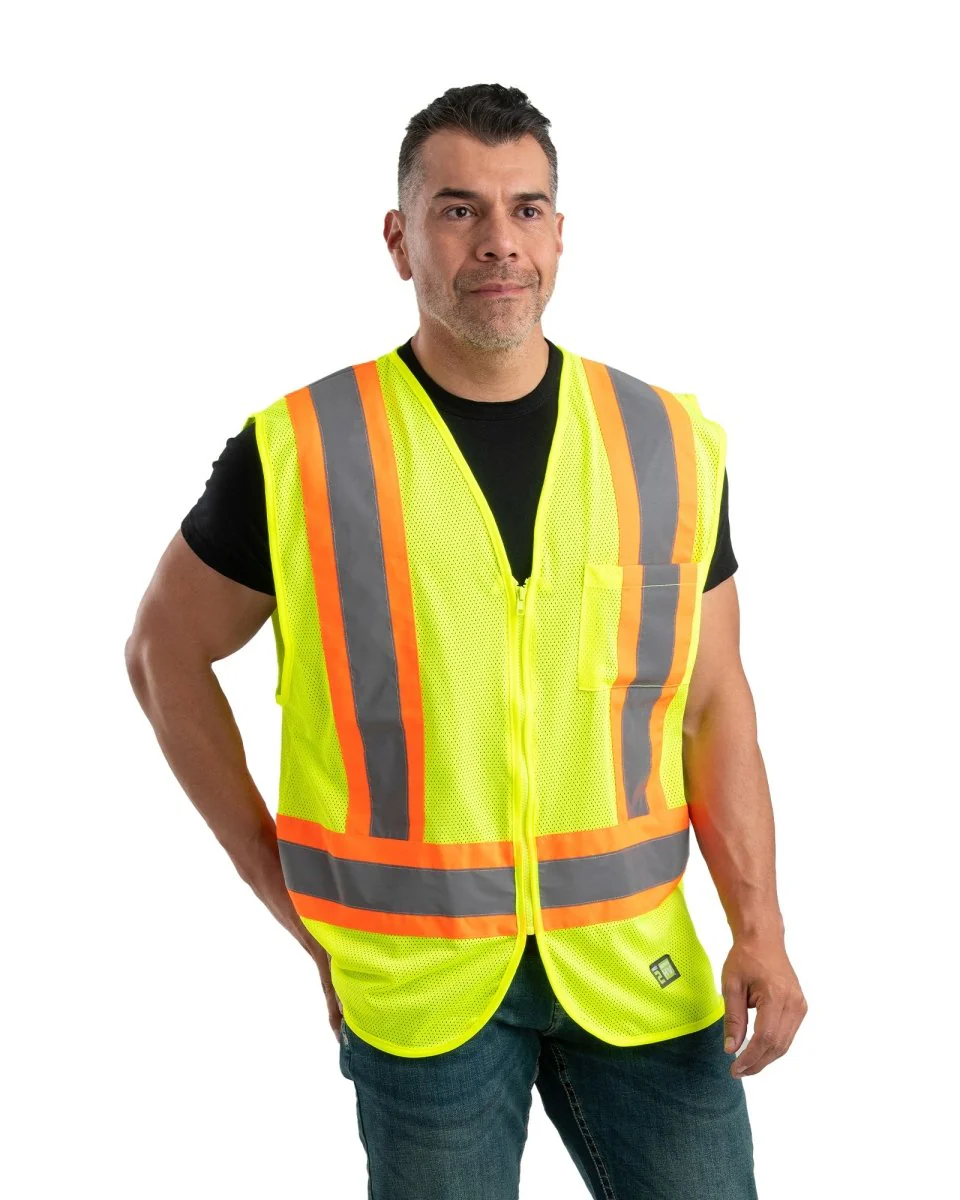 Hi Vis Class 2 Multi-Color Mesh Vest - Image 3