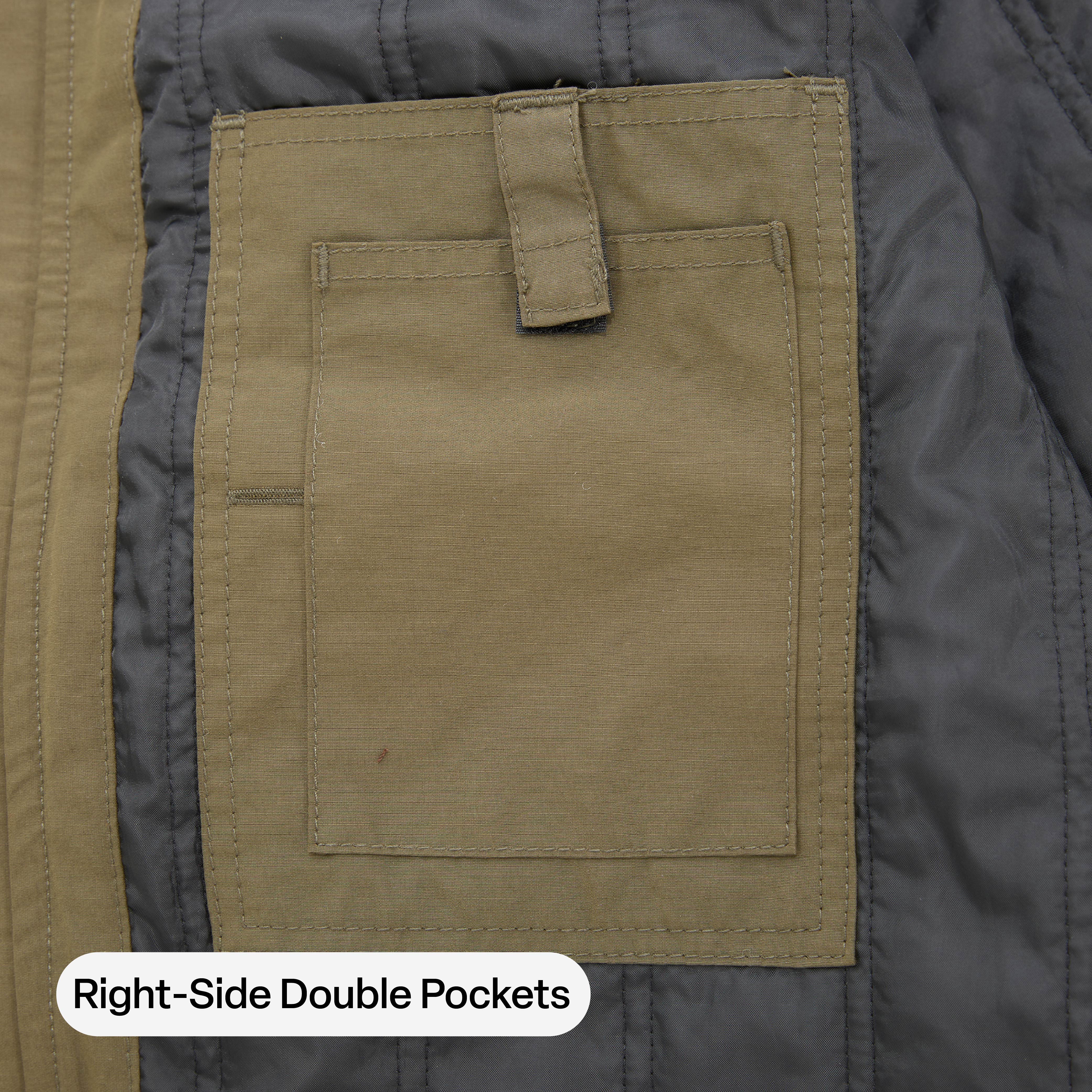Men's Quilt-Lined Micro-Duck Chore Jacket - Image 11