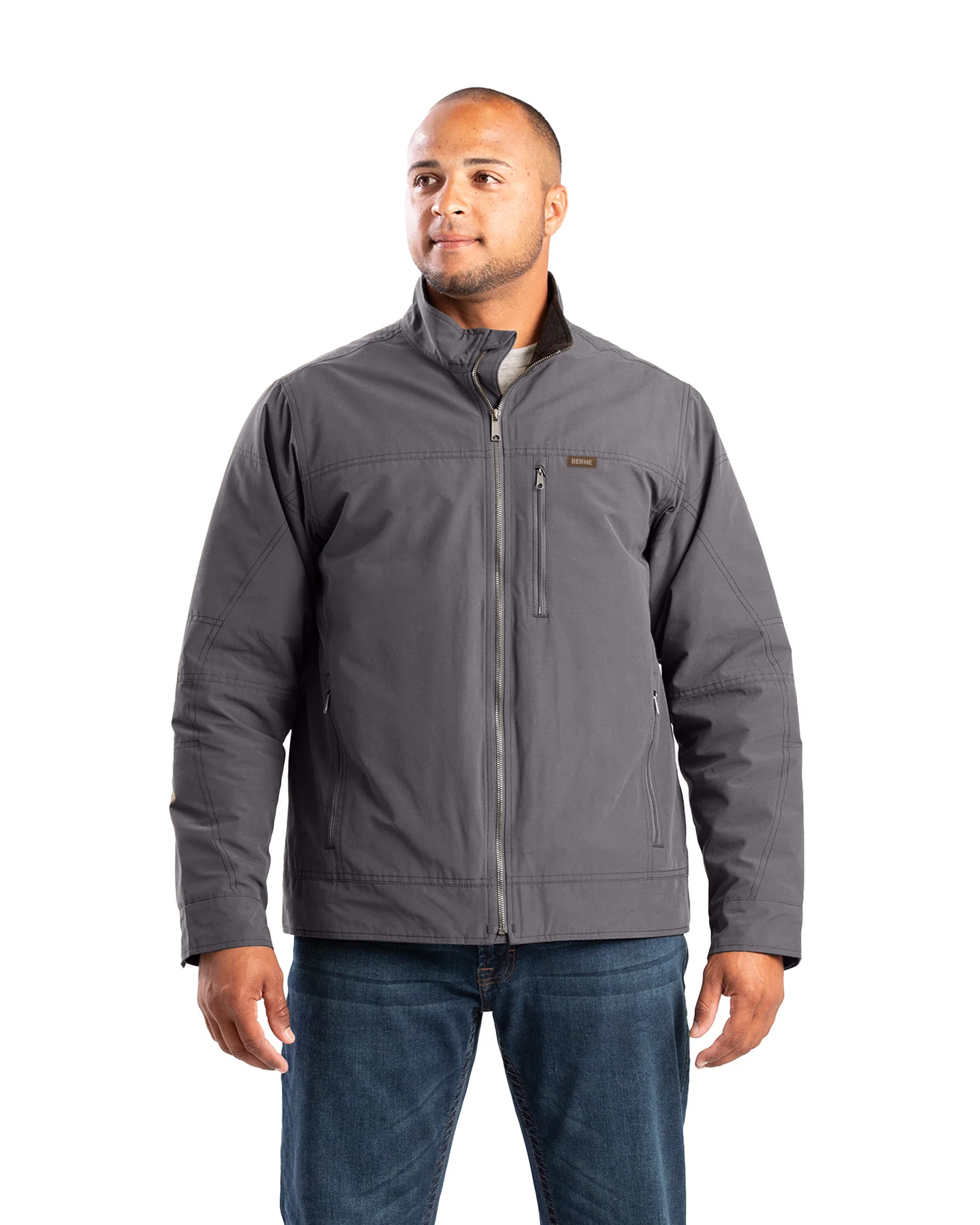 Men's Quilt-Lined Micro-Duck Chore Jacket - Image 16