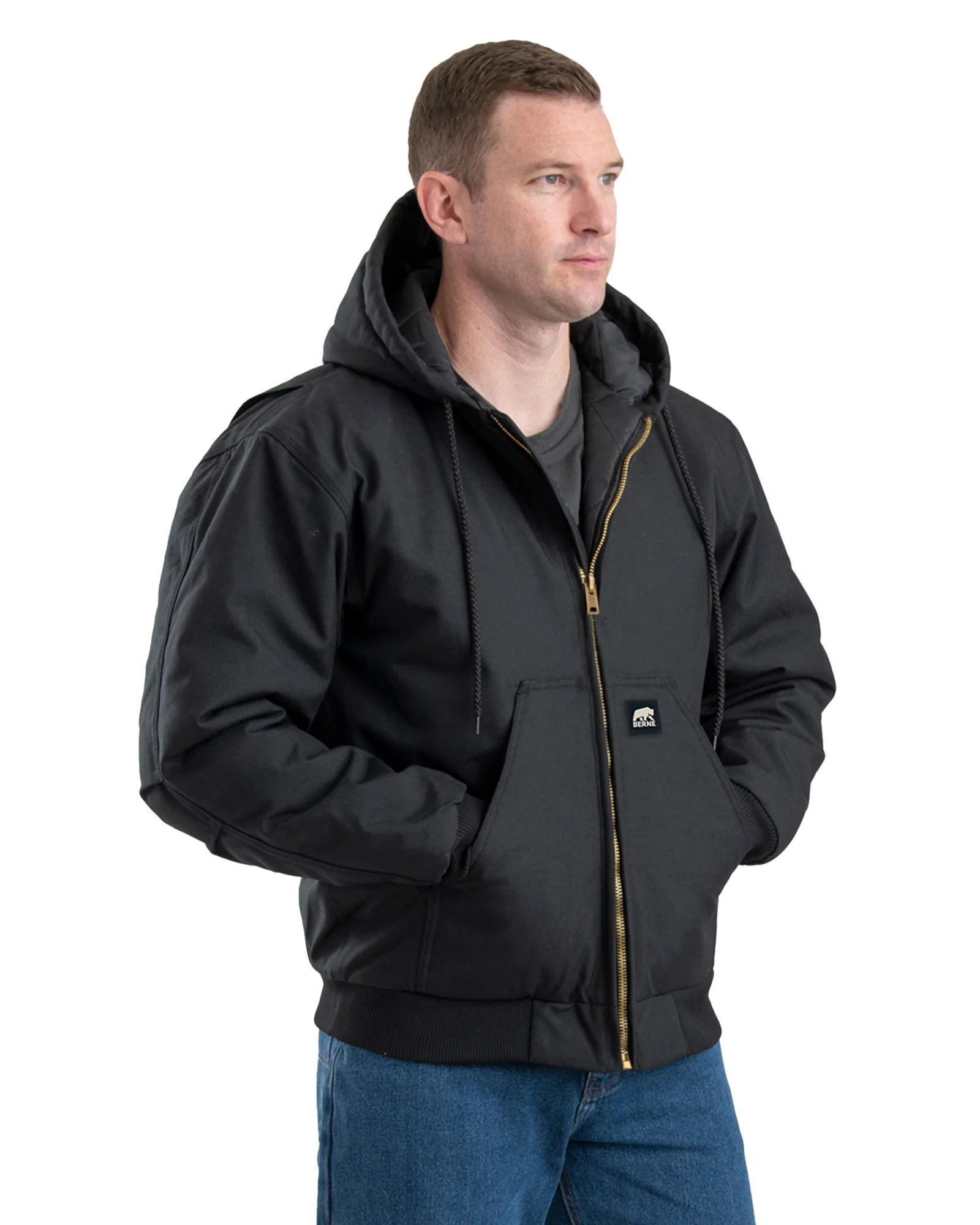 Icecap Insulated Hooded Work Jacket - Image 3