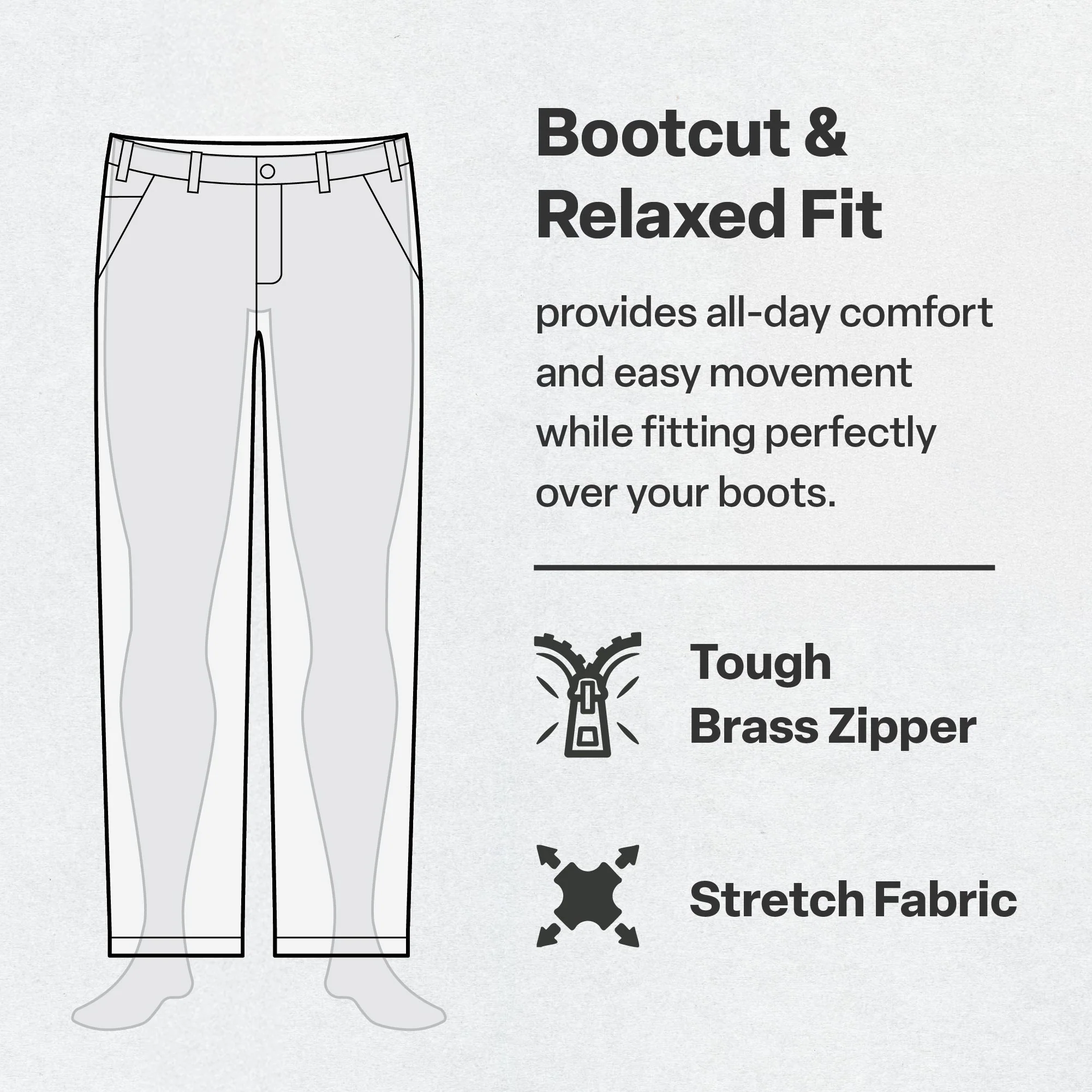 Highland Flex Relaxed Fit Bootcut Jean - Image 8