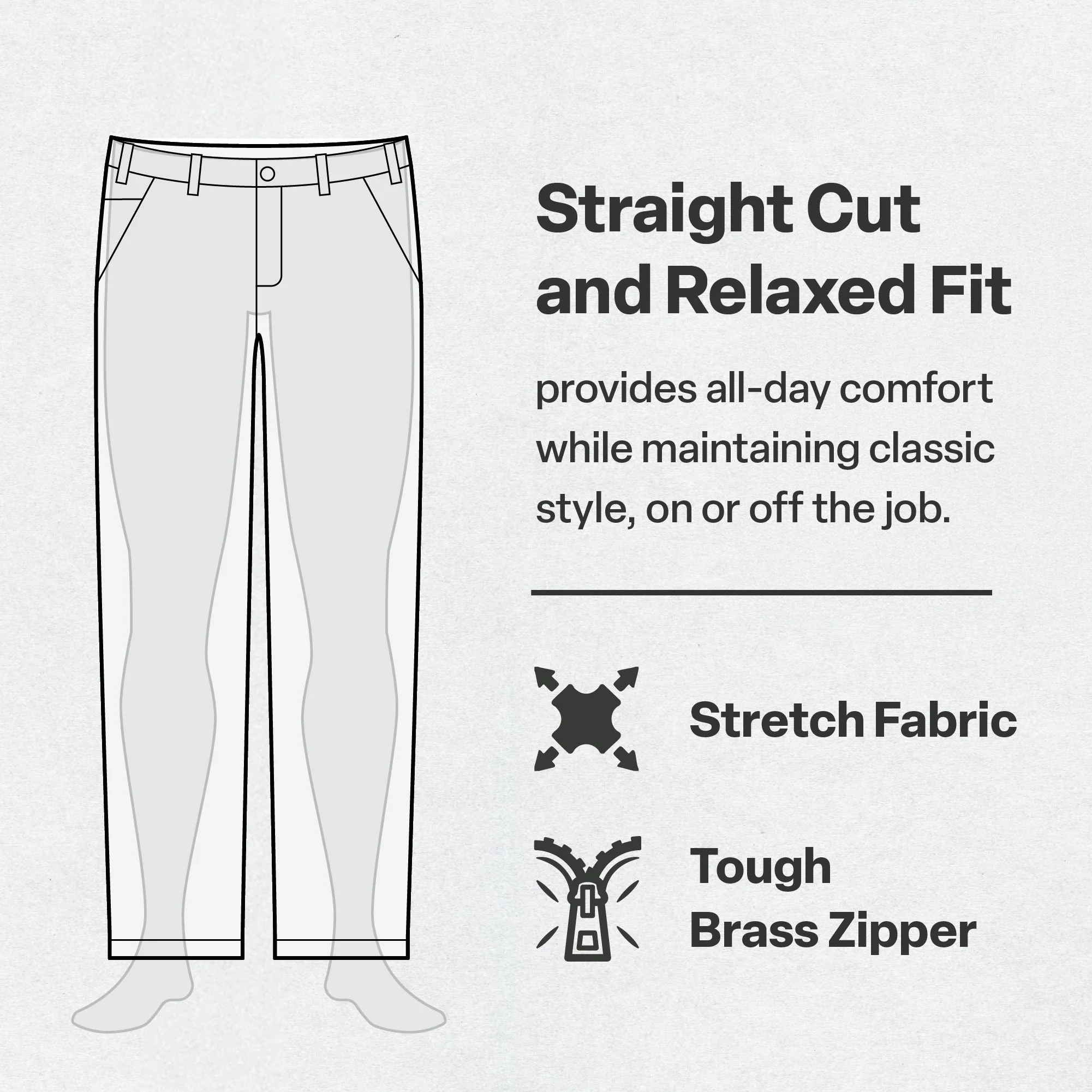 Highland Flex Duck Relaxed Fit Carpenter Pant - Image 5