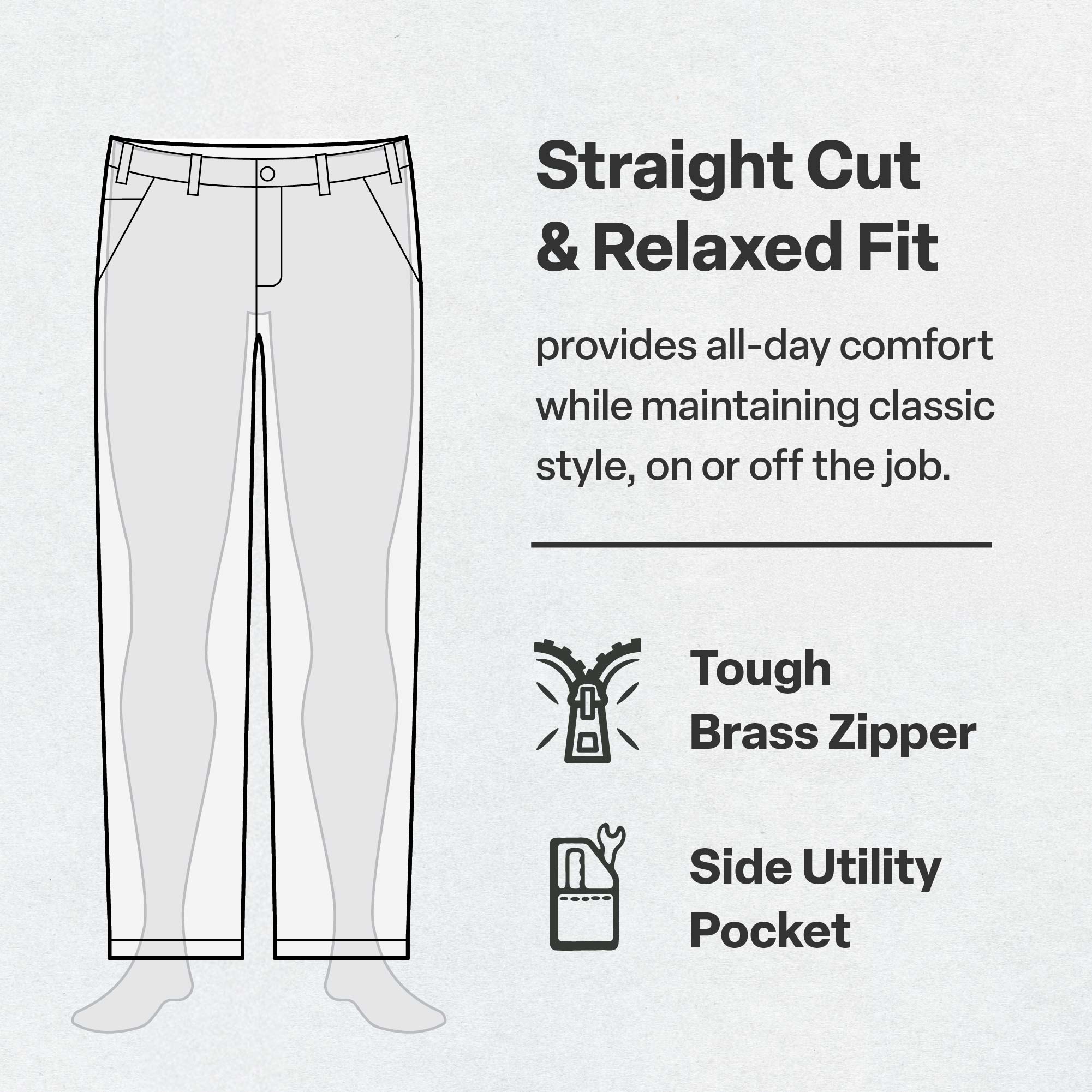 Heartland Washed Duck Relaxed Fit Carpenter Pant - Image 10