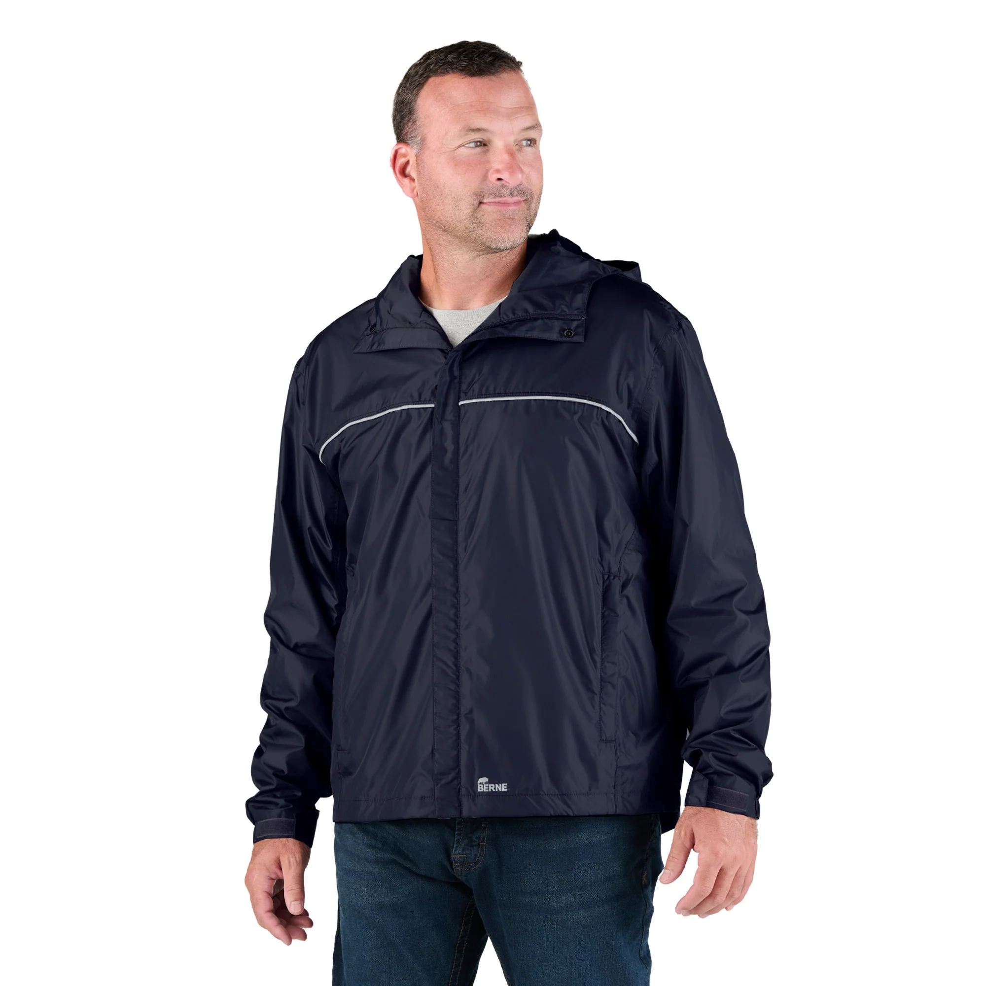 Weather Warrior Lightweight Hooded Rain Jacket - Image 6