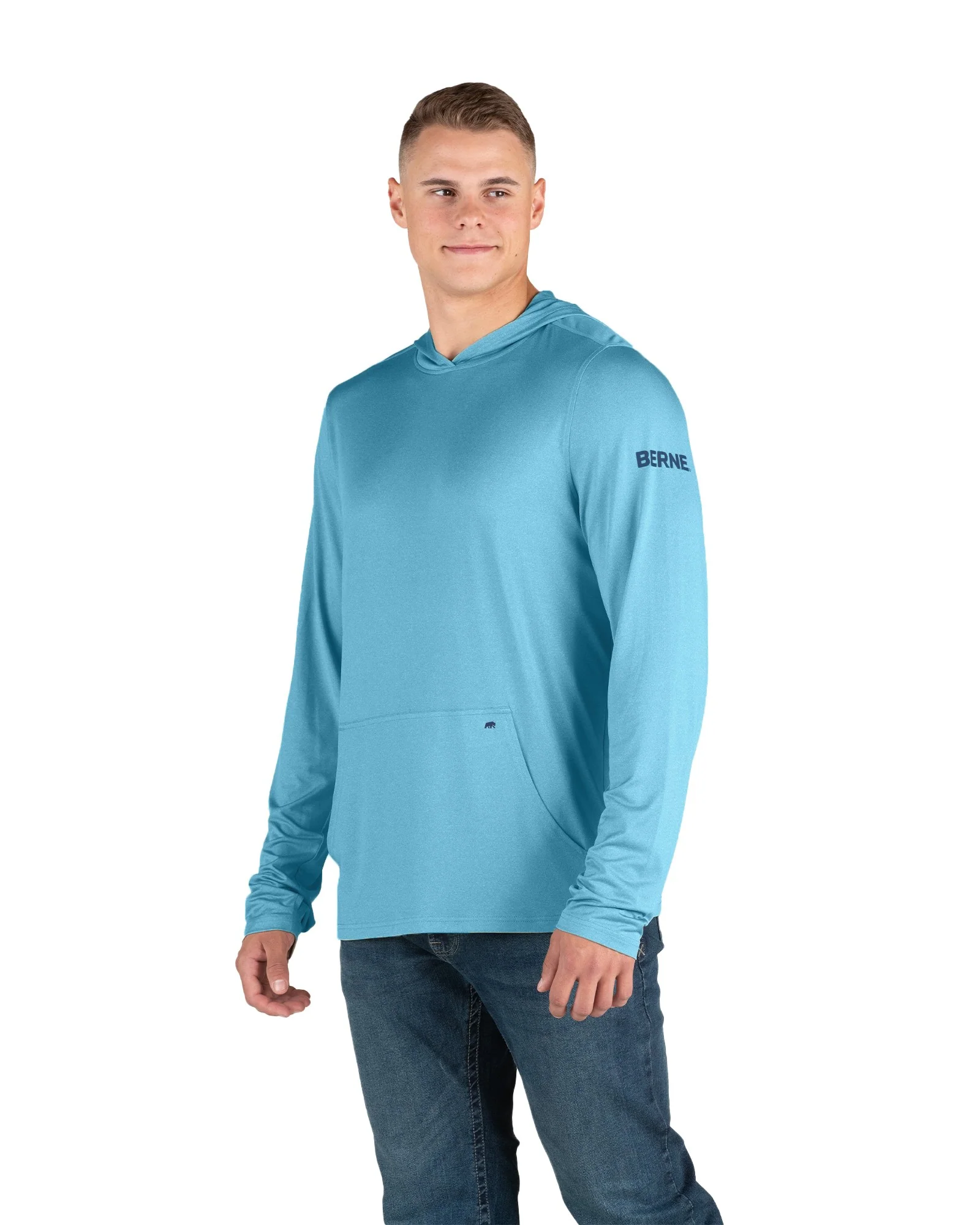 Long Sleeve Hooded UPF Sun Shirt - Image 9