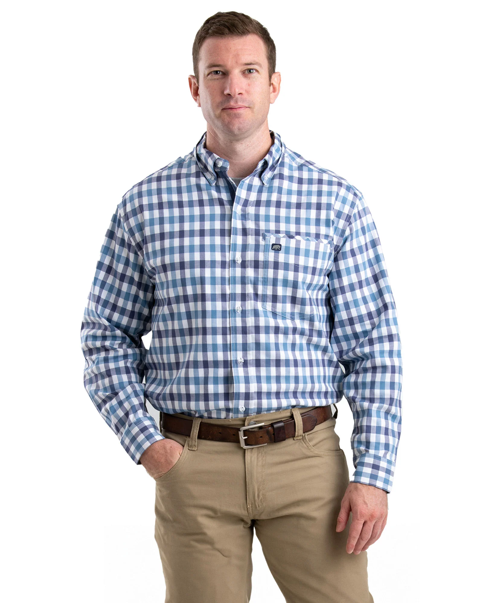 Foreman Flex Long Sleeve Button Down Shirt - Image 4