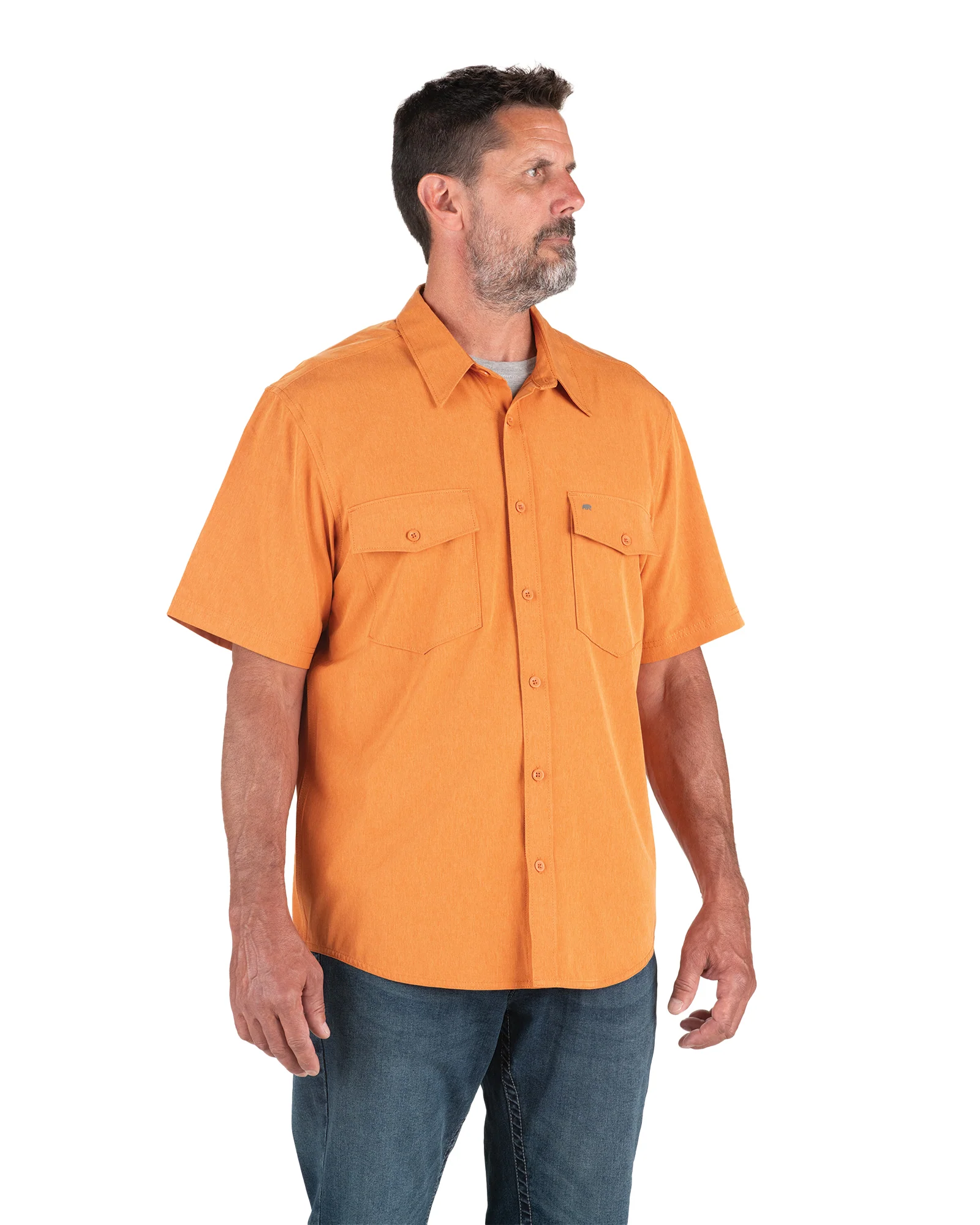 Flex UPF Button Down Short Sleeve Shirt - Image 13