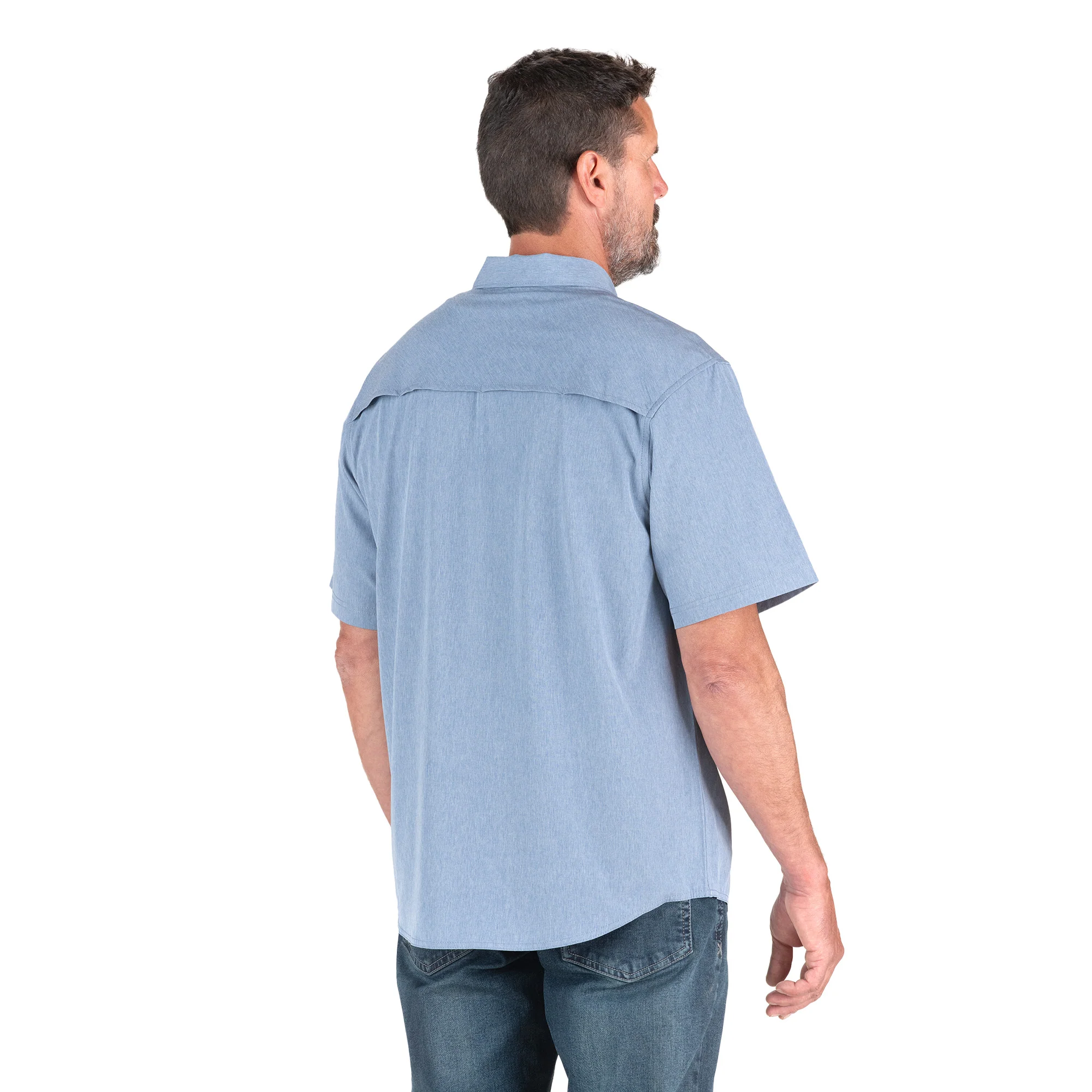Flex UPF Button Down Short Sleeve Shirt - Image 9