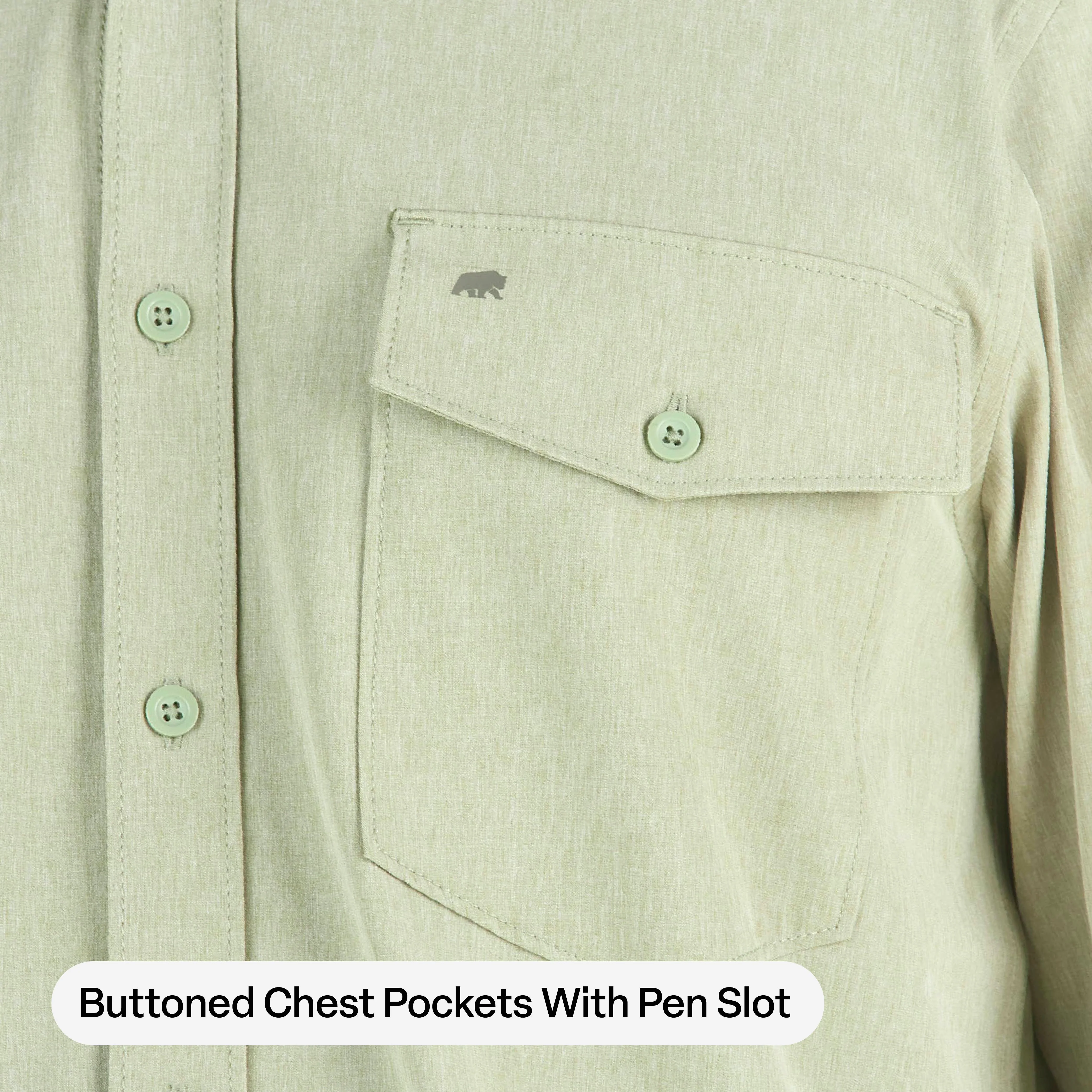 Flex180® UPF Button Down Long Sleeve Shirt - Image 6
