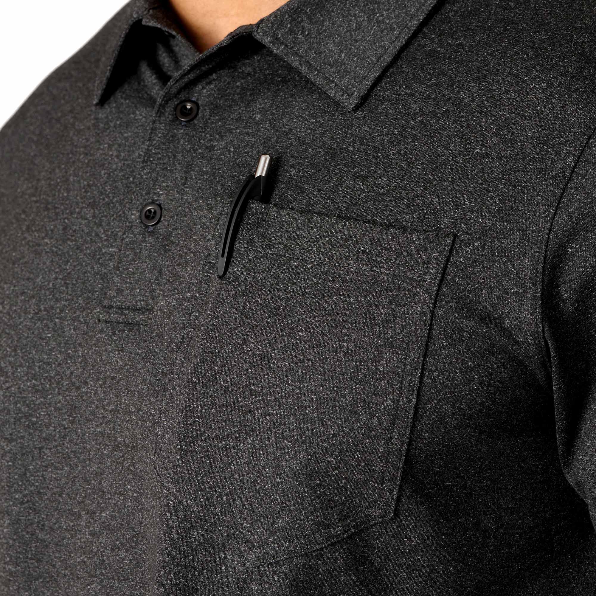 Short Sleeve Pocket Polo Shirt - Image 3