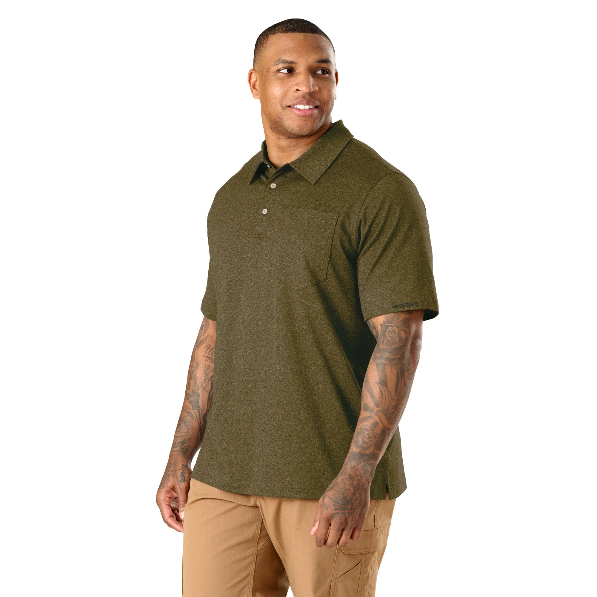 Short Sleeve Pocket Polo Shirt - Image 5