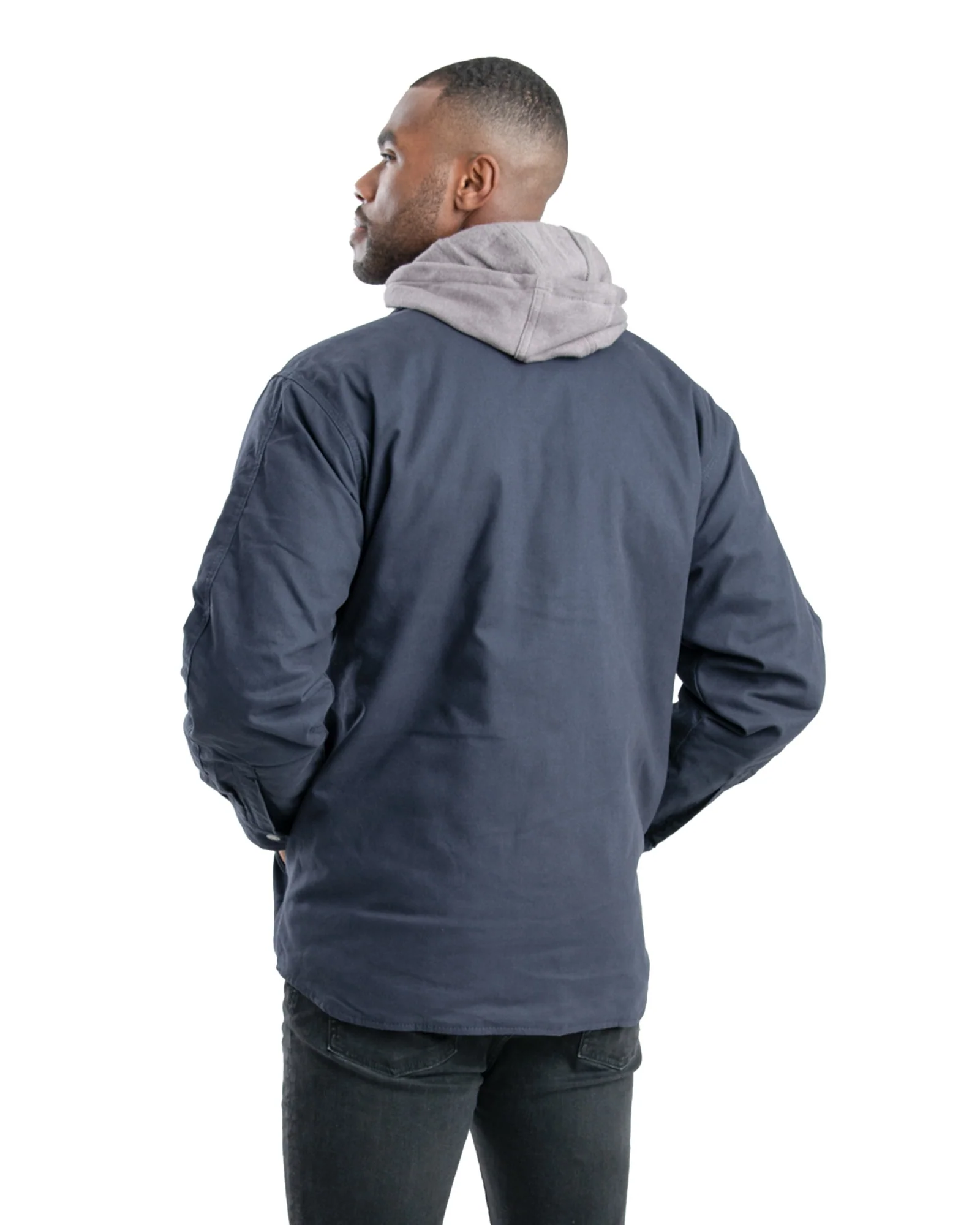Heartland Duck Hooded Shirt Jacket - Image 4