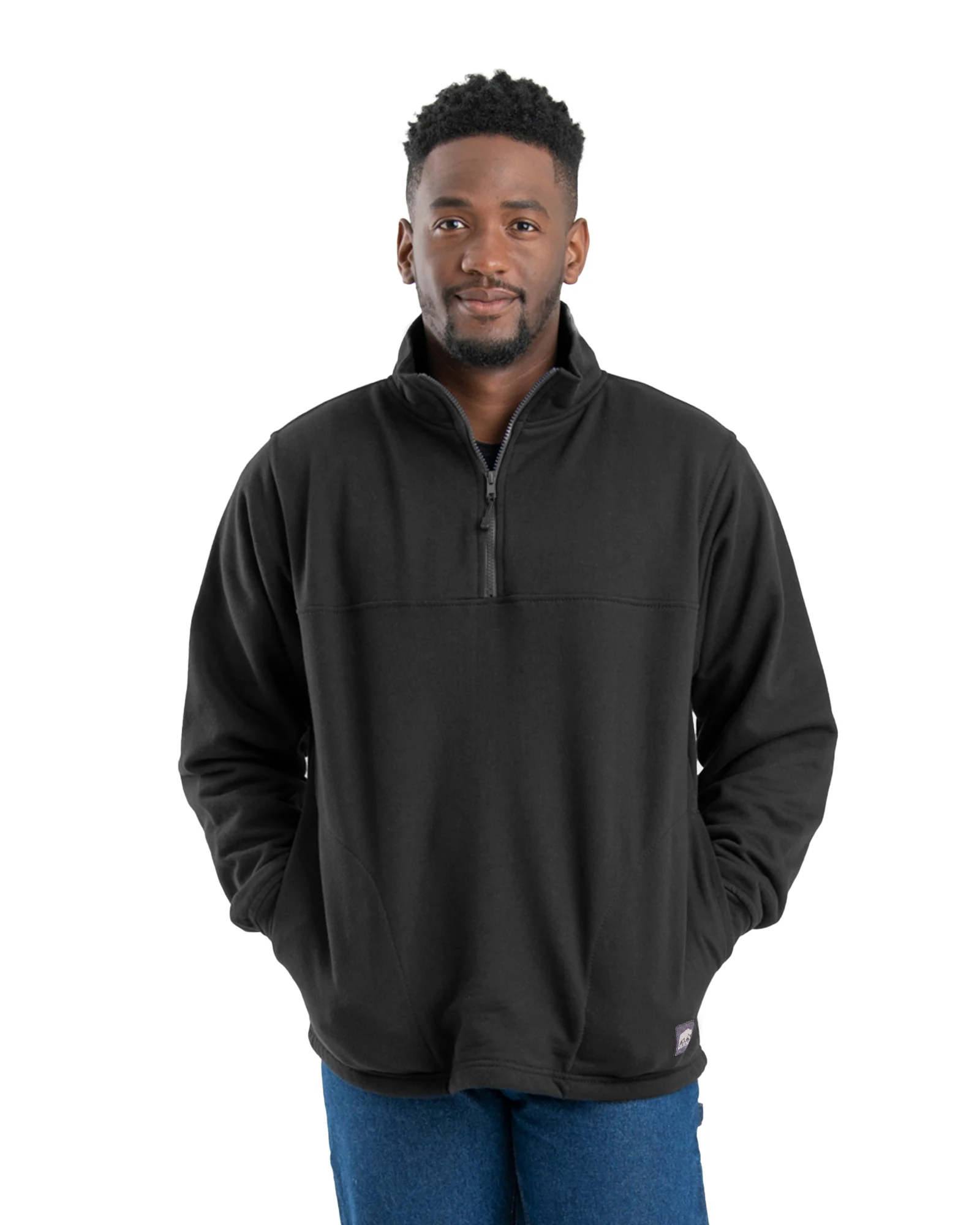Heritage Thermal-Lined Quarter-Zip Sweatshirt - Image 16