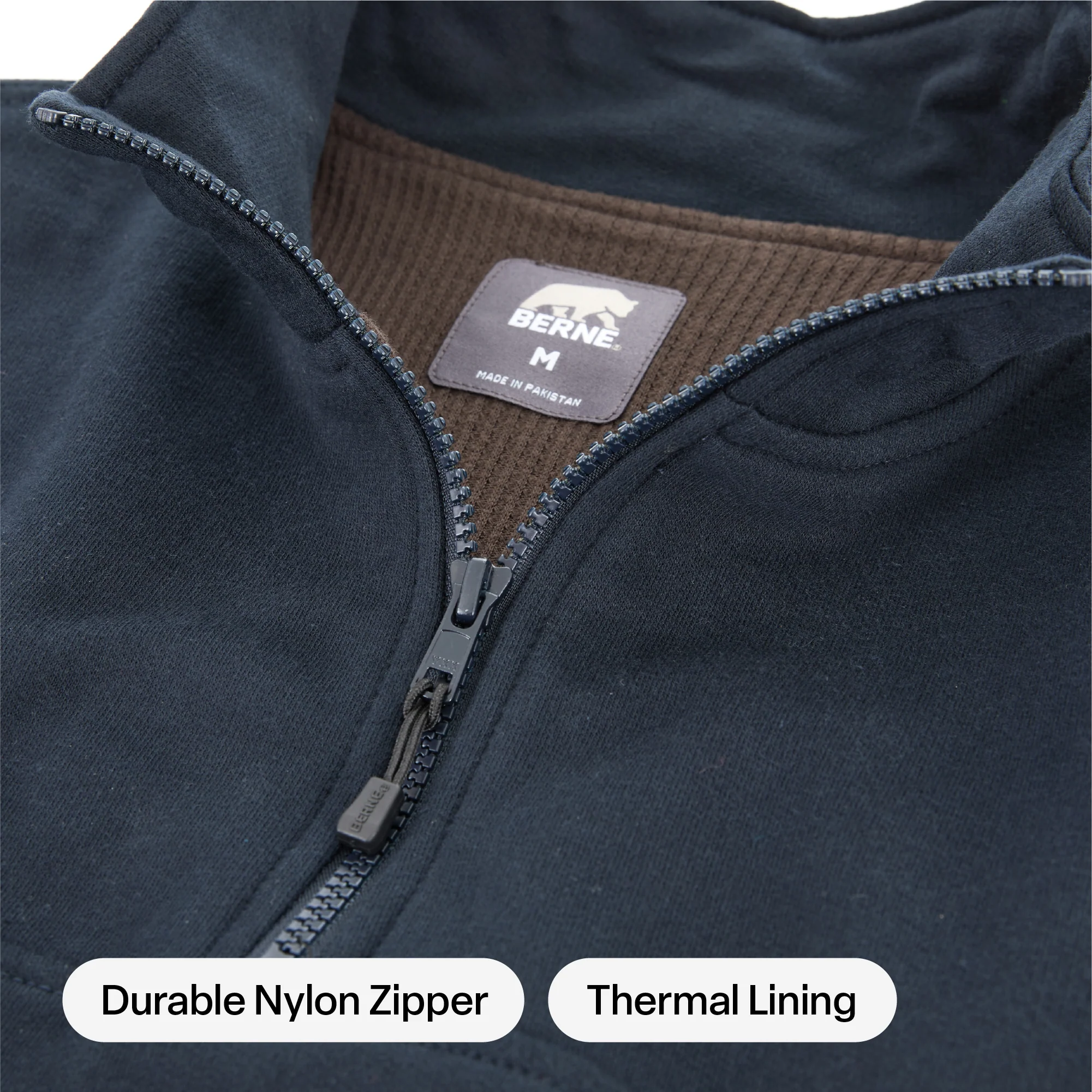 Heritage Thermal-Lined Quarter-Zip Sweatshirt - Image 5