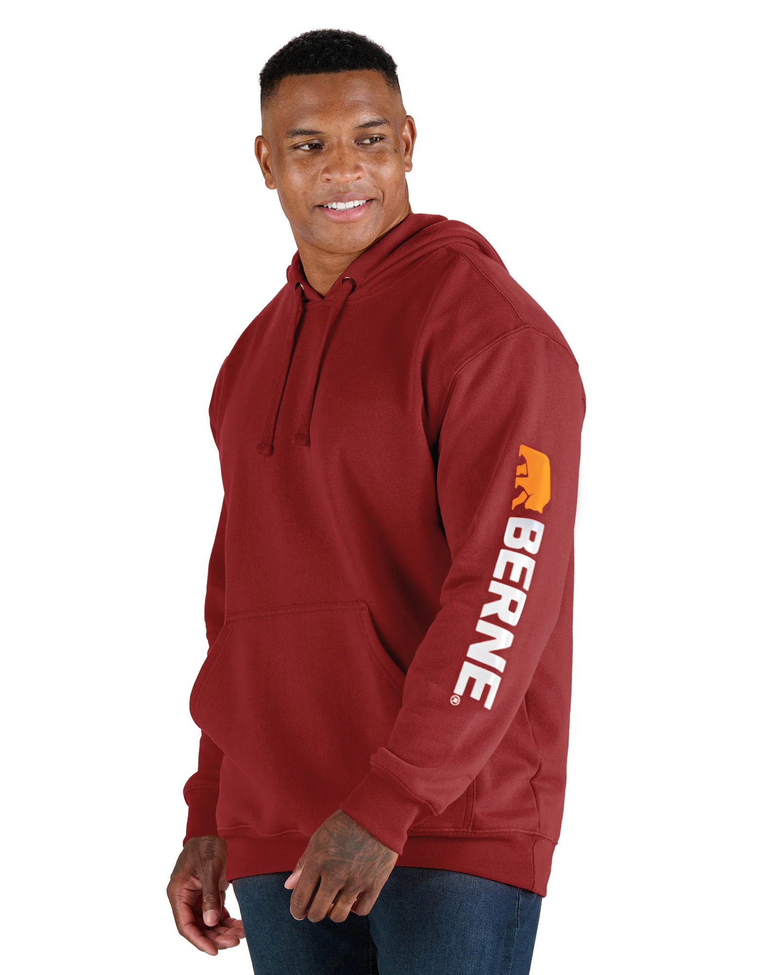 Signature Sleeve Hooded Pullover - Image 5