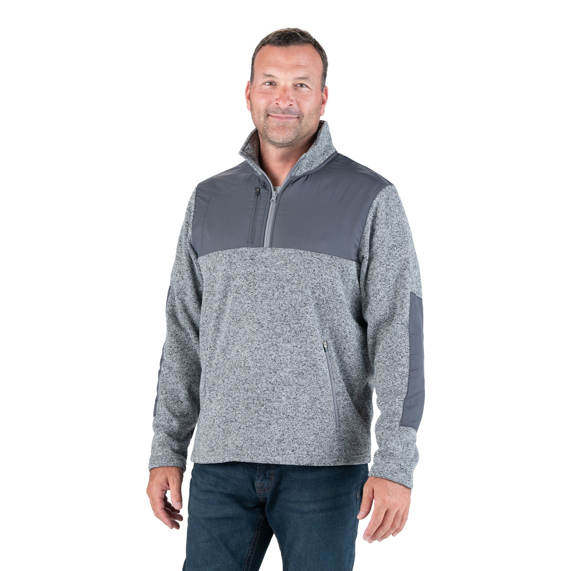 Flex Knit Quarter-Zip Sweater - Image 6
