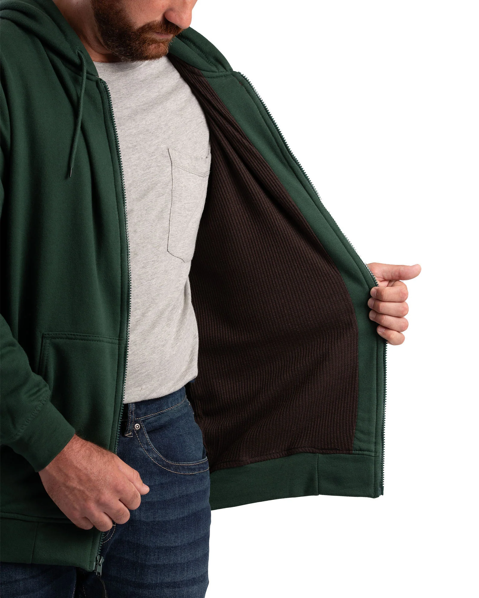 Heritage Thermal-Lined Full-Zip Hooded Sweatshirt - Image 29