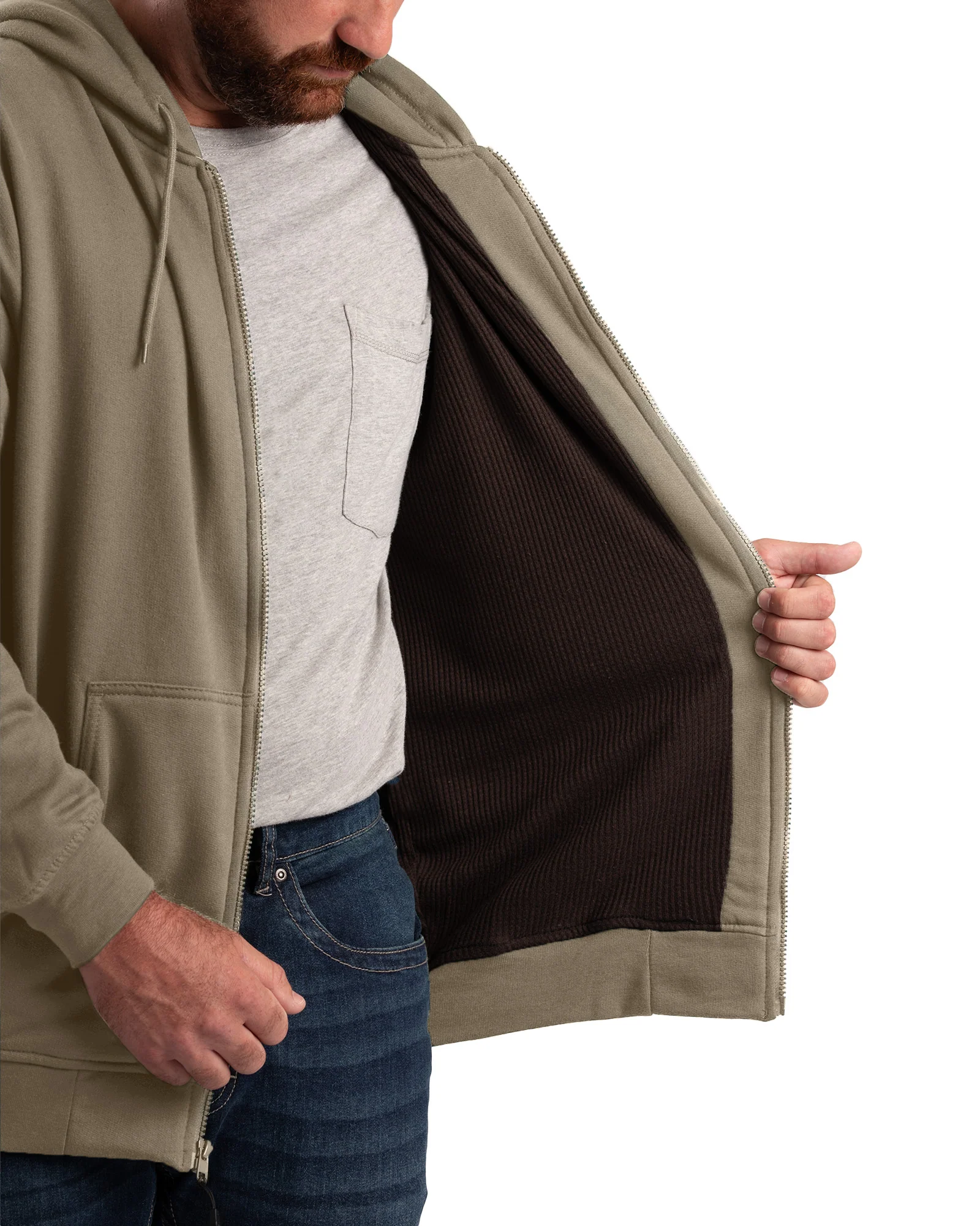 Heritage Thermal-Lined Full-Zip Hooded Sweatshirt - Image 9