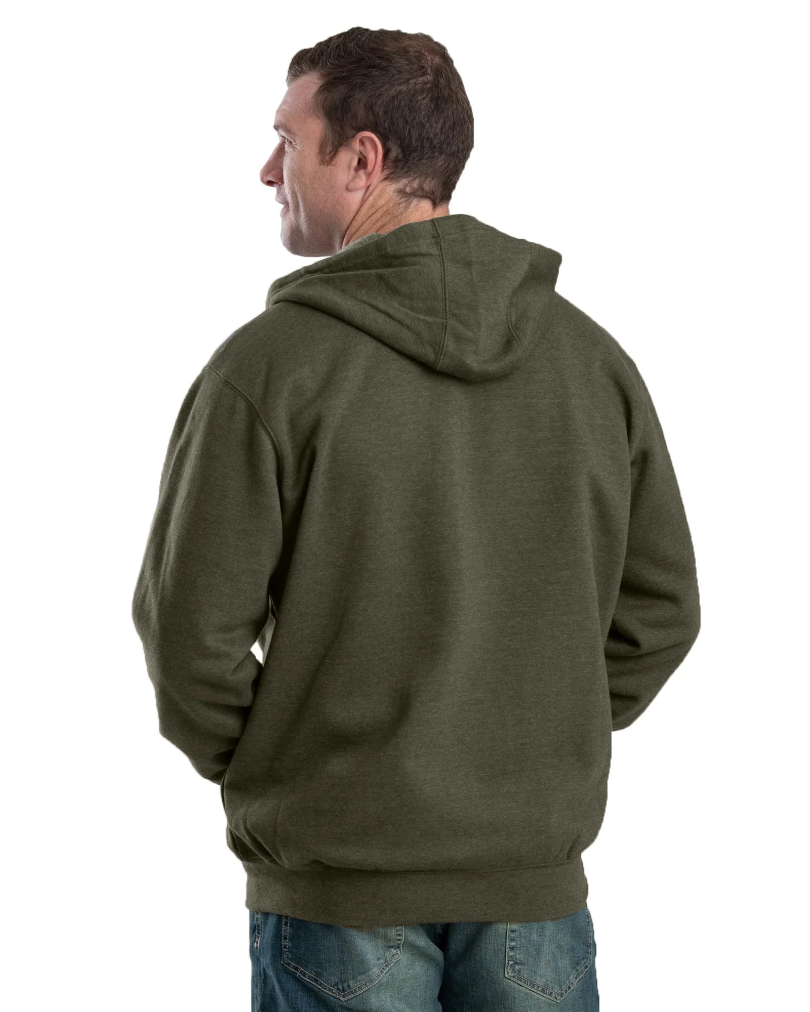 Men's Full-Zip Hooded Sweatshirt - Image 10