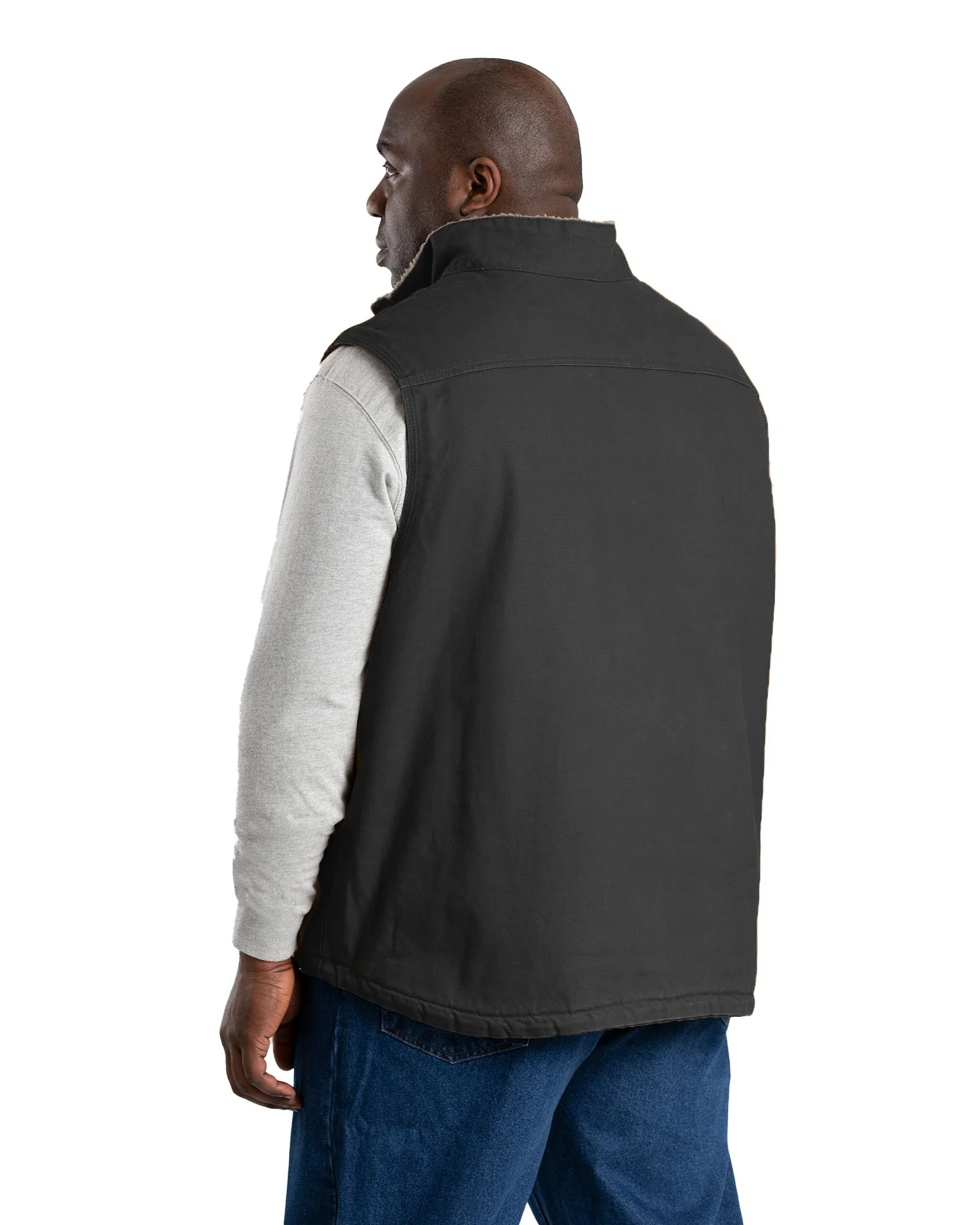 Heartland Sherpa-Lined Washed Duck Vest - Image 16