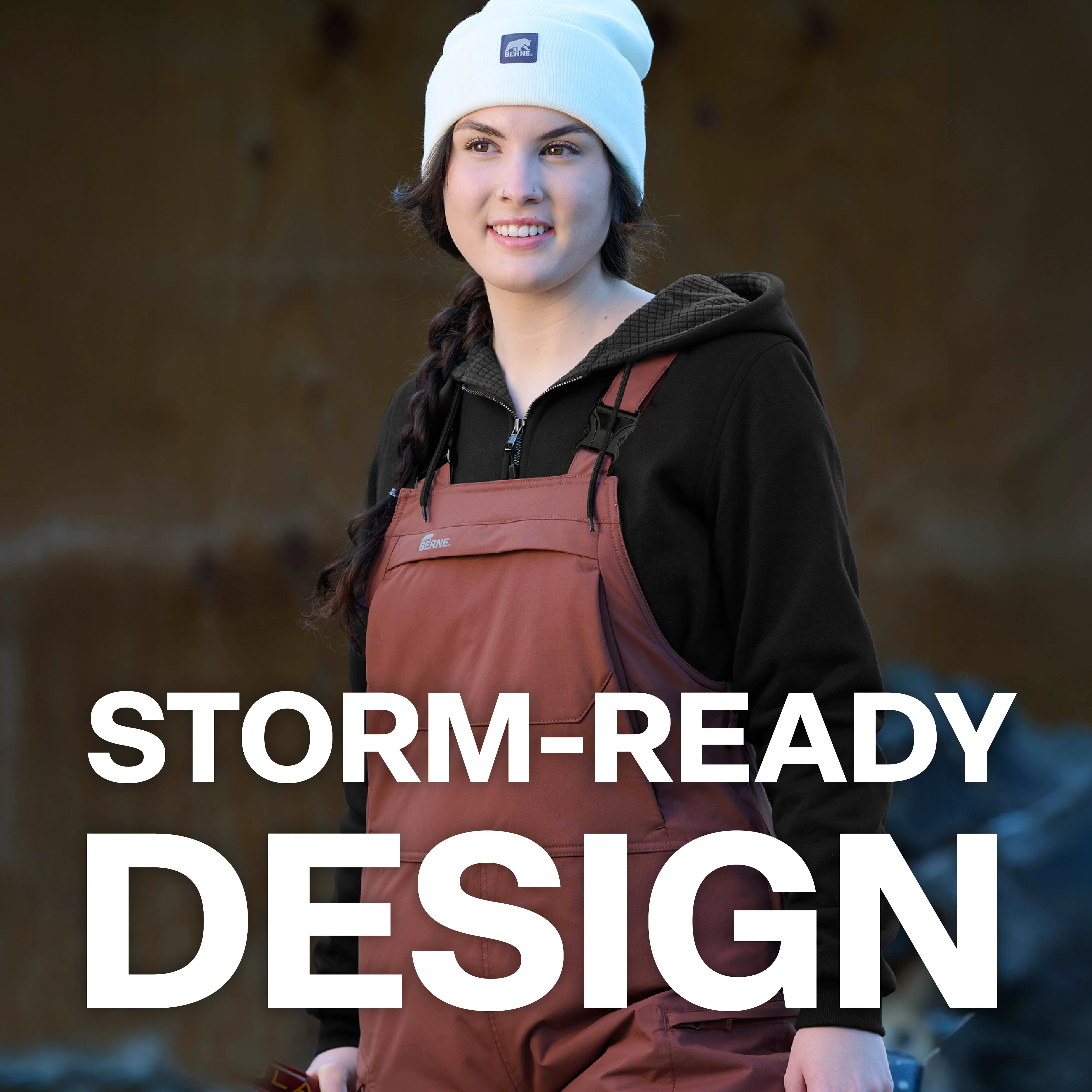 Women's Weather Warrior Insulated Bib Overall - Image 4