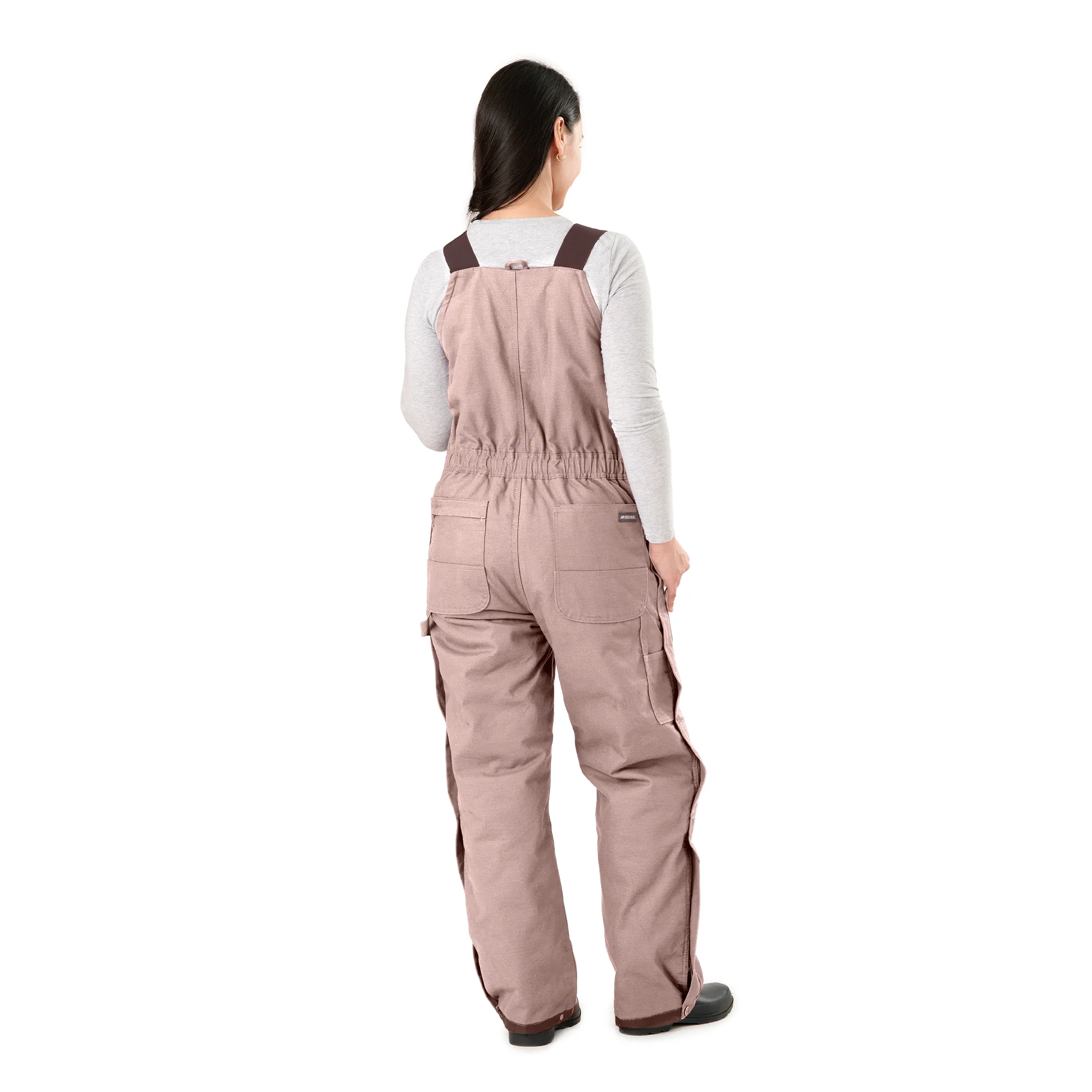 Women's Softstone Duck Insulated Bib Overall - Image 28