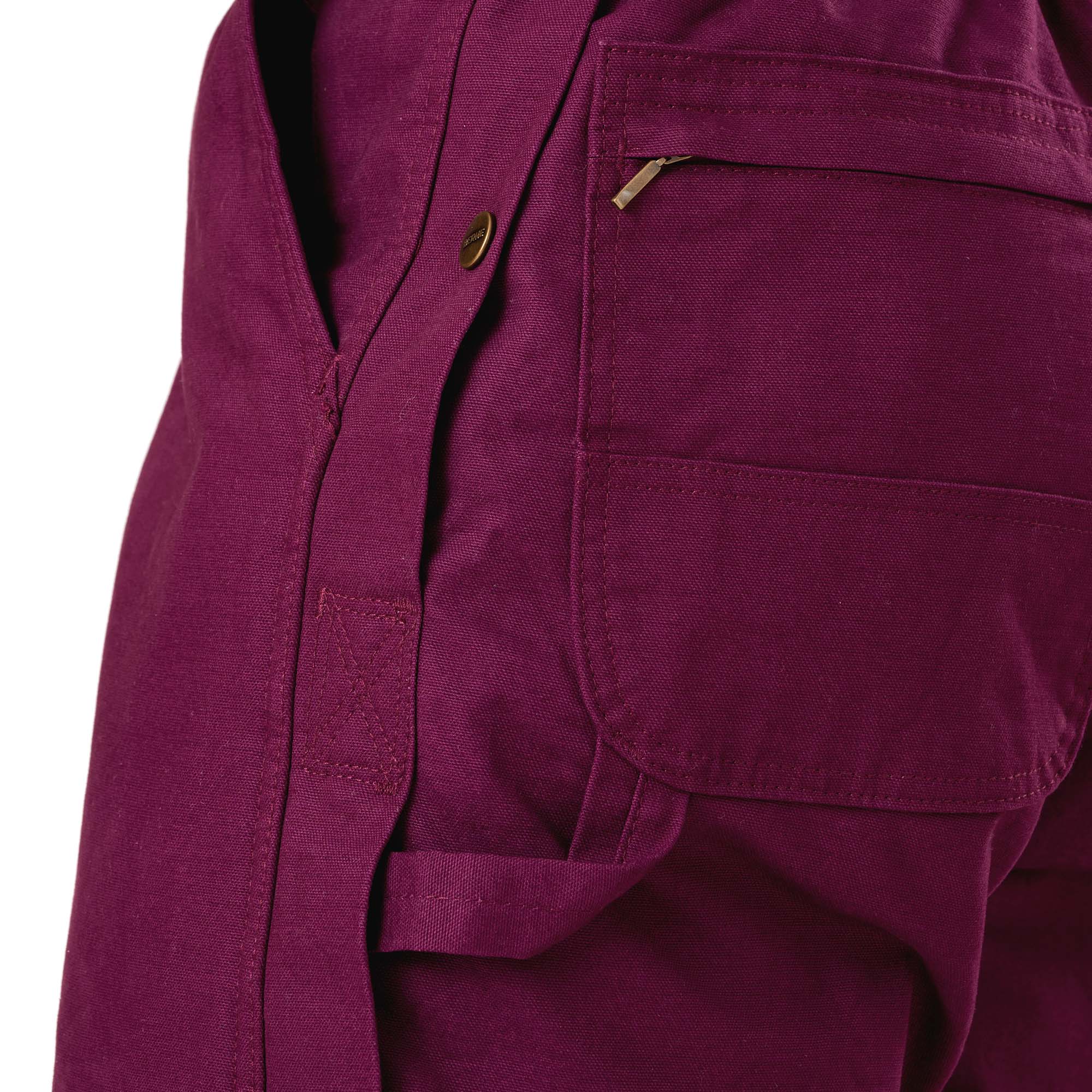 Women's Softstone Duck Insulated Bib Overall - Image 8