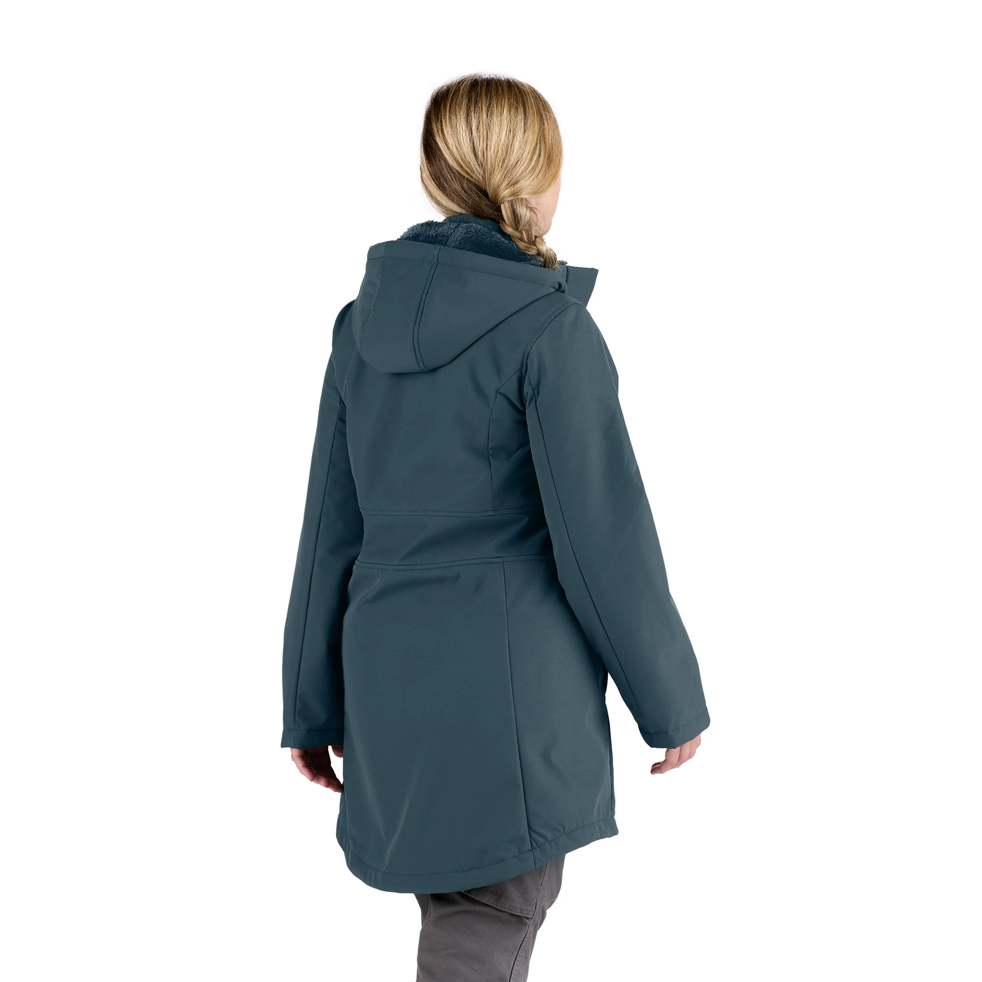 Women's Sherpa-Lined Hooded Parka - Image 10