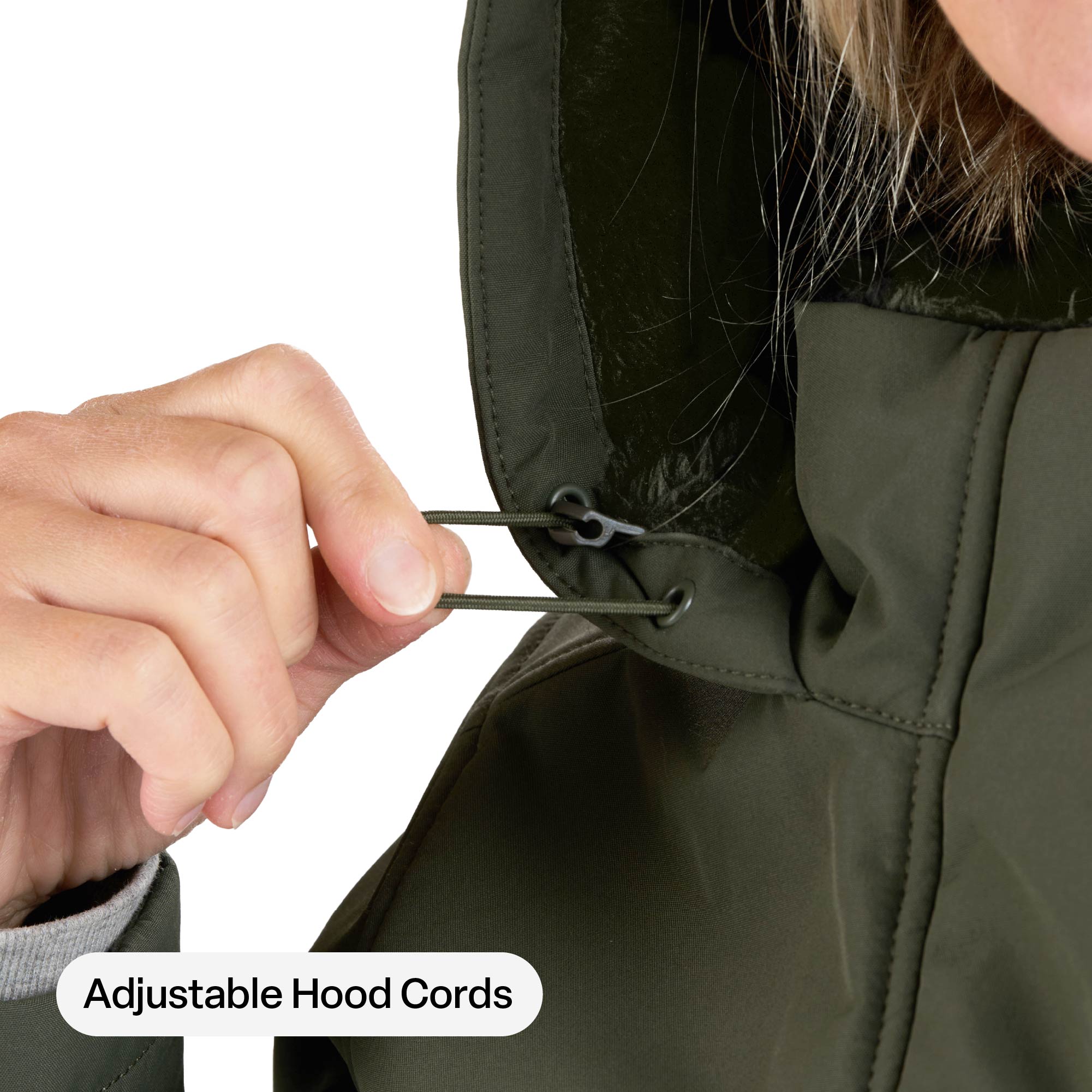 Women's Sherpa-Lined Hooded Parka - Image 5