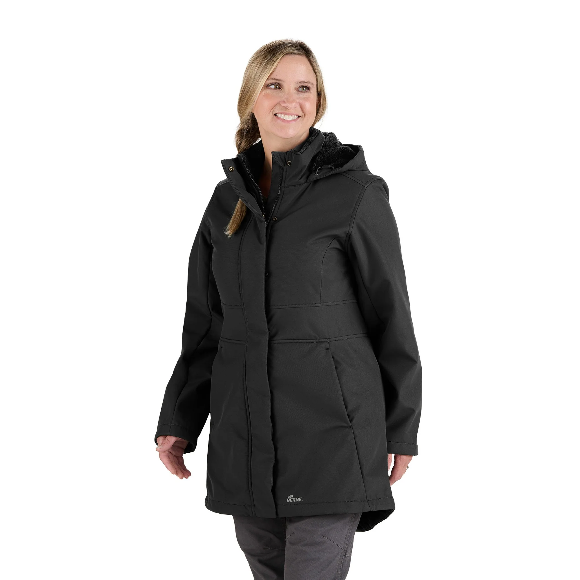 Women's Sherpa-Lined Hooded Parka - Image 7