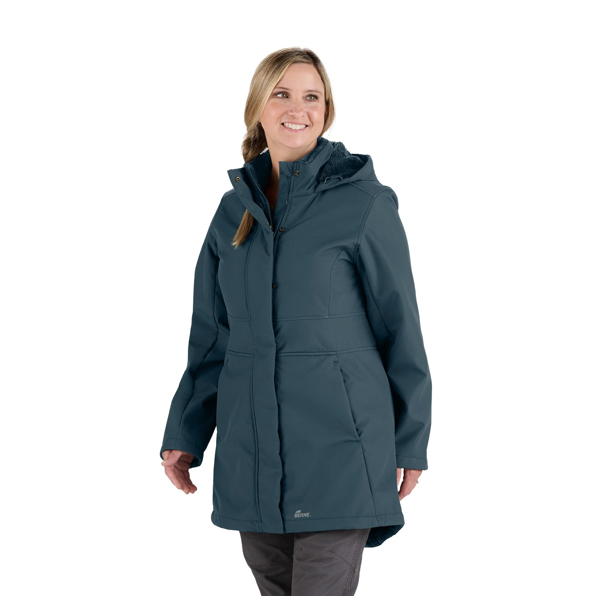 Women's Sherpa-Lined Hooded Parka - Image 9