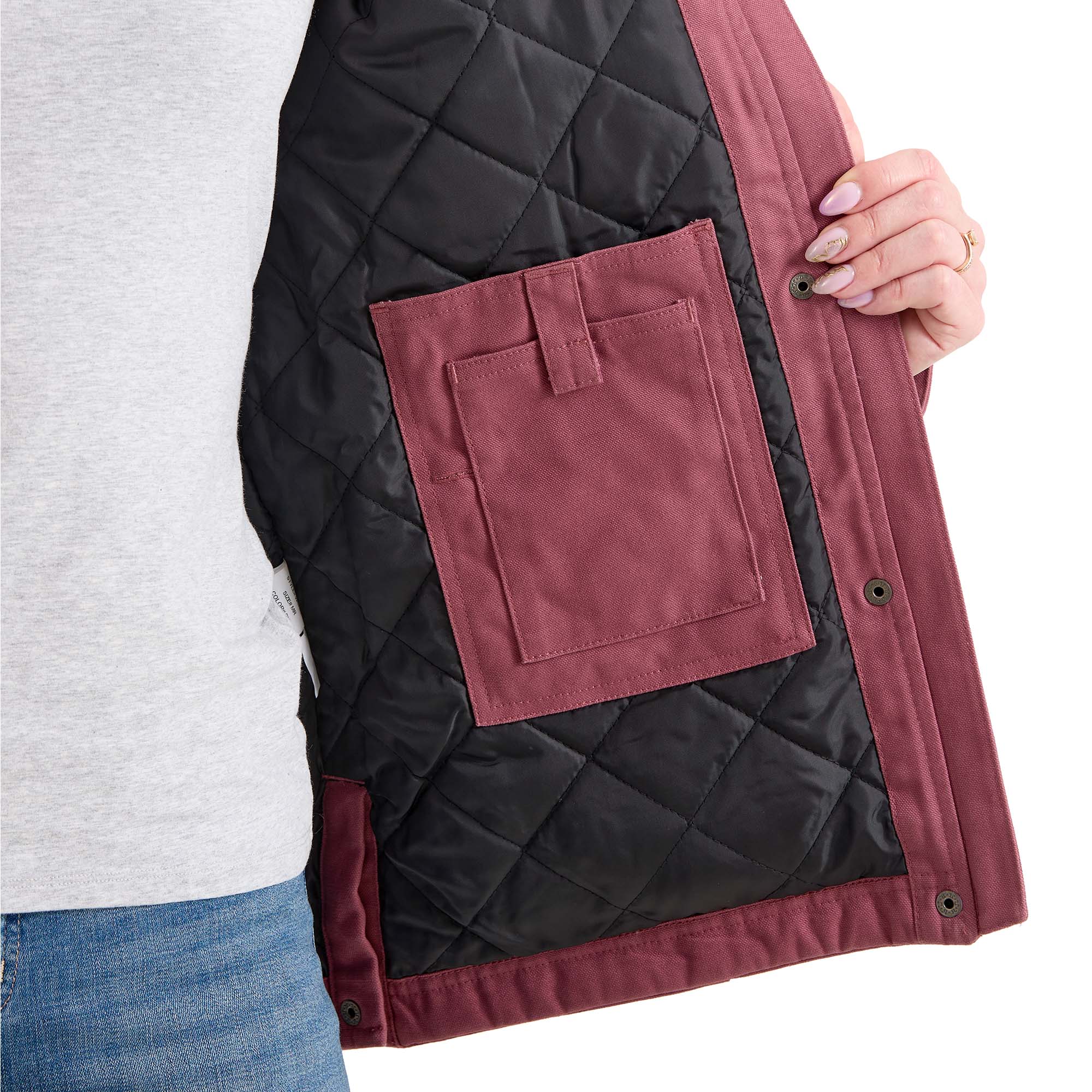 Women's Softstone Duck Hooded Ranch Coat - Image 11