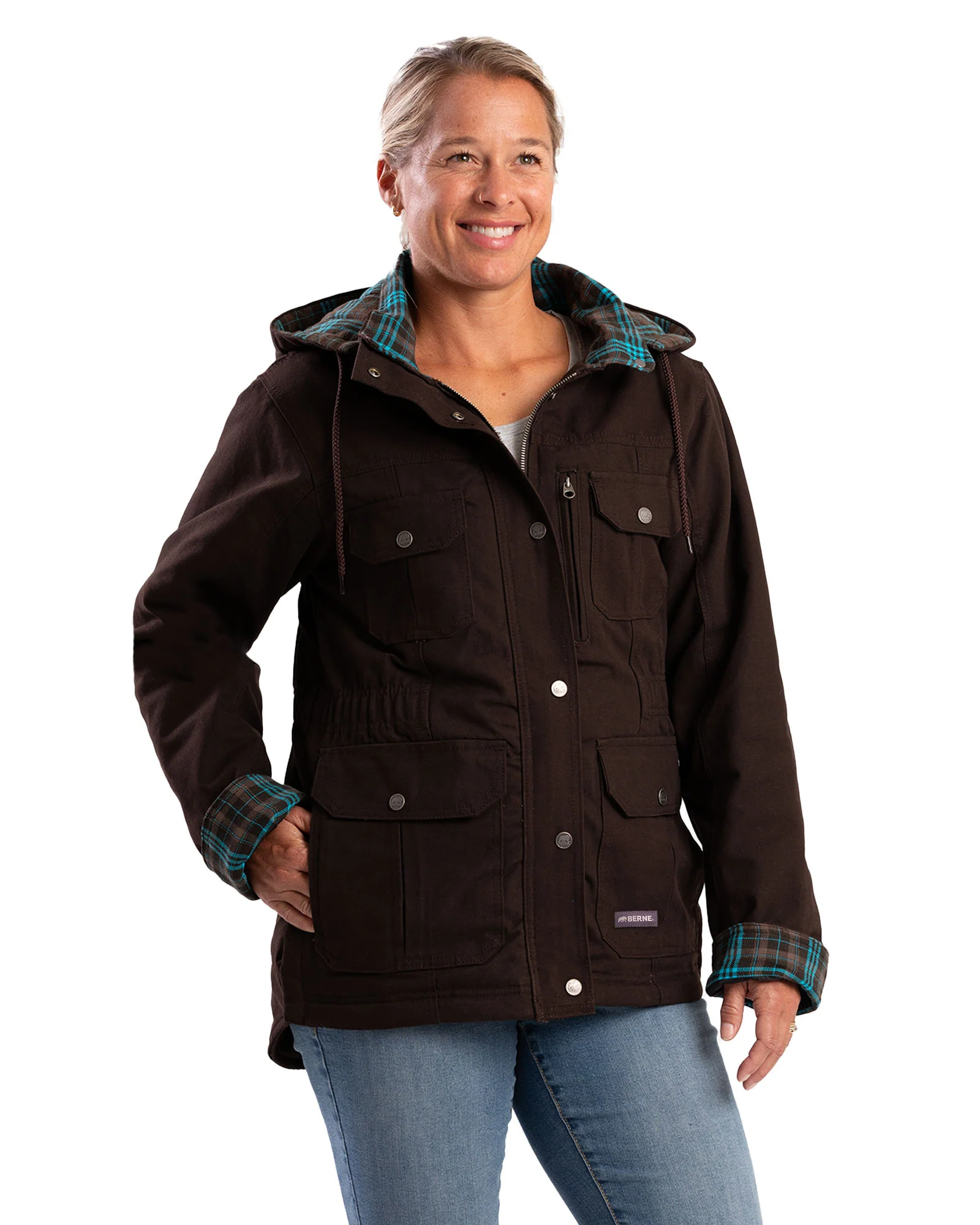 Women's Softstone Duck Barn Coat - Image 23