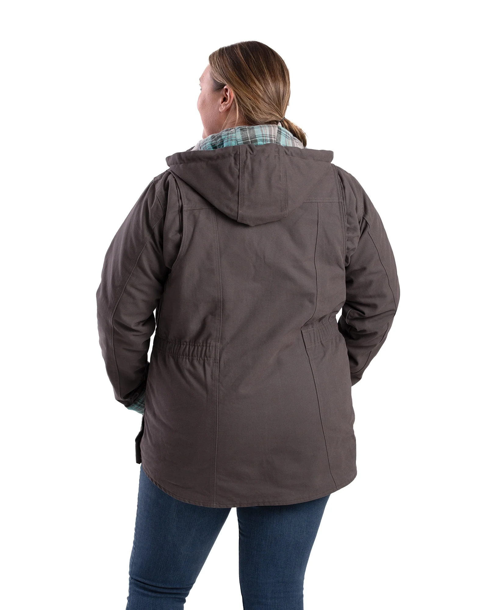 Women's Softstone Duck Barn Coat - Image 4