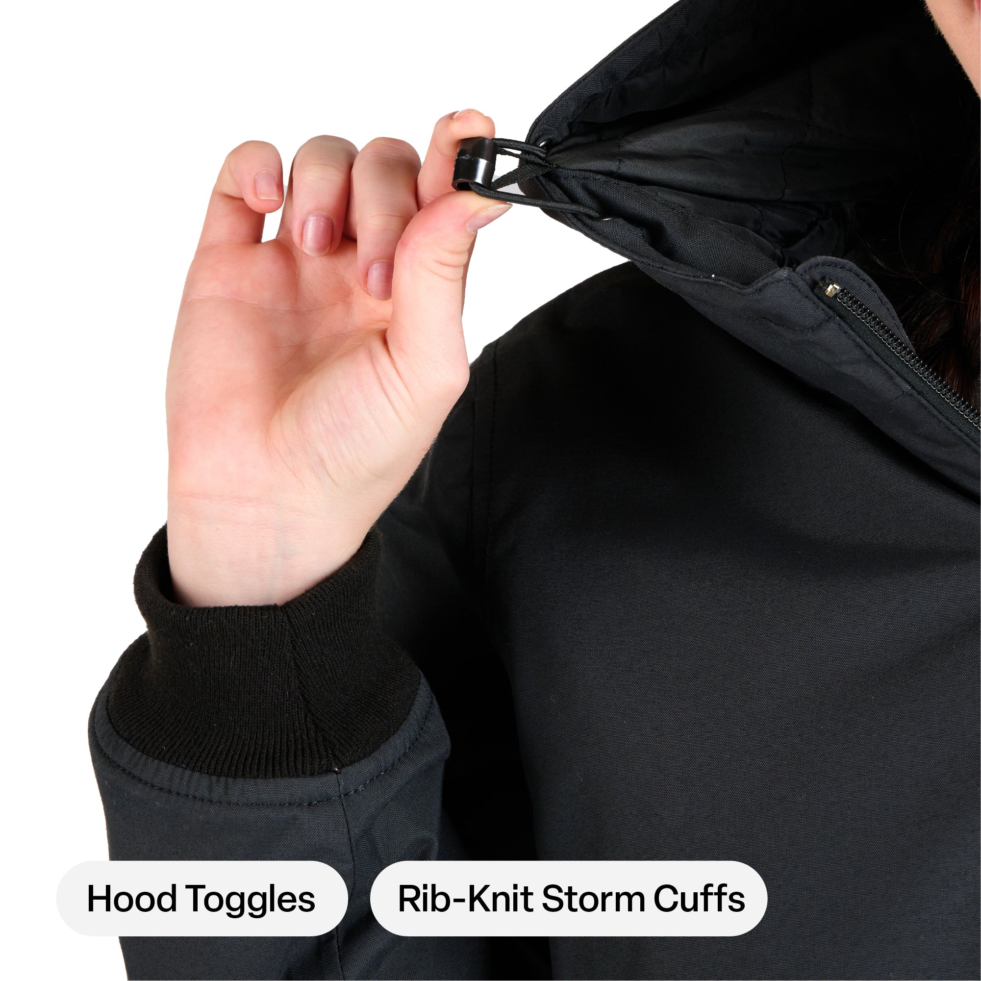 Women's Flex Nylon Hooded Active Jacket - Image 5