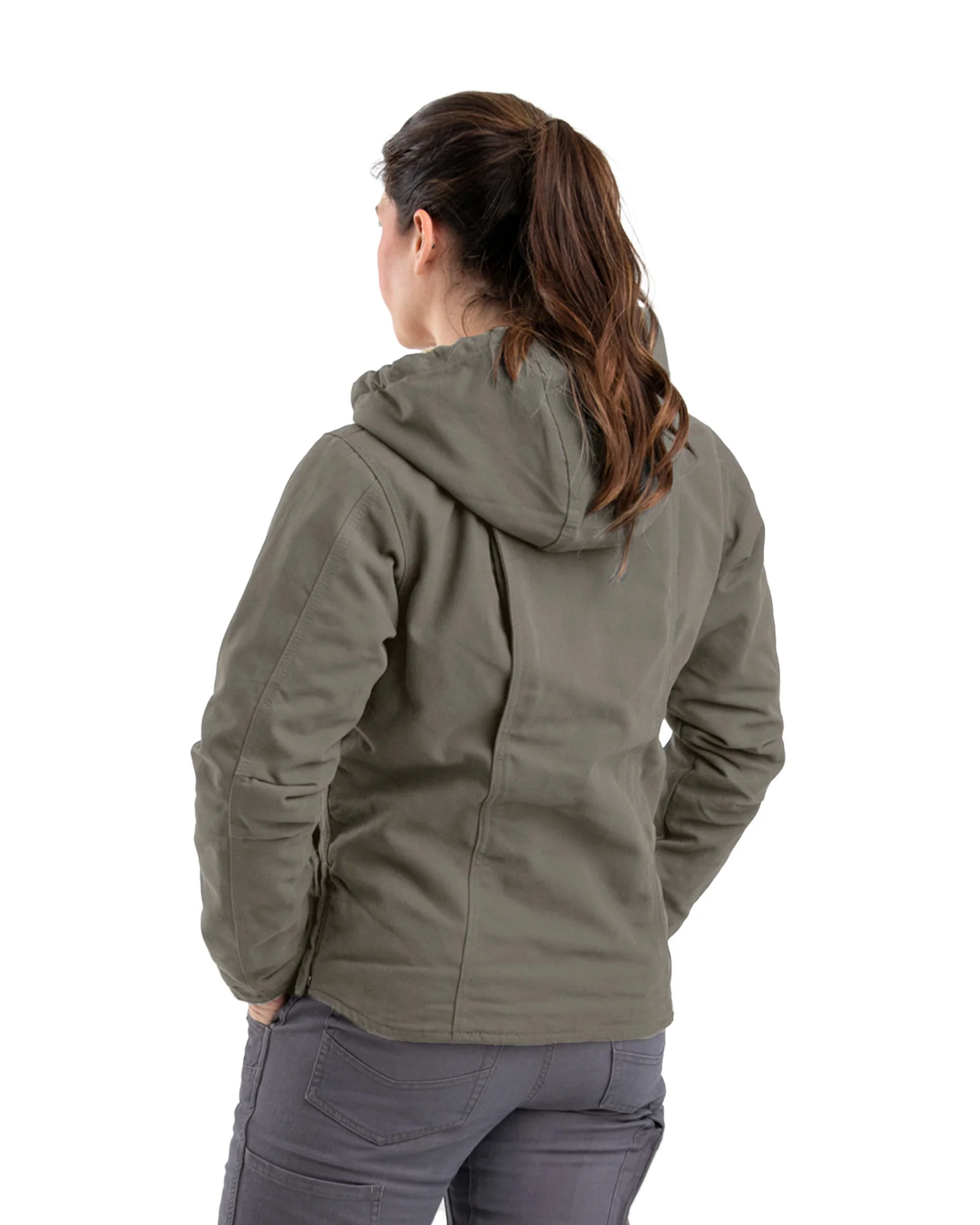 Women's Sherpa-Lined Duck Hooded Jacket - Image 28