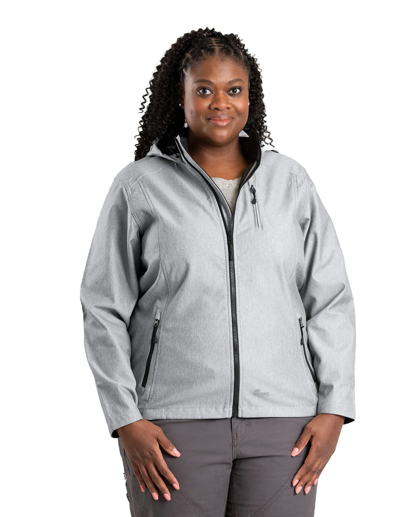 Women's Hooded Softshell Jacket - Image 4