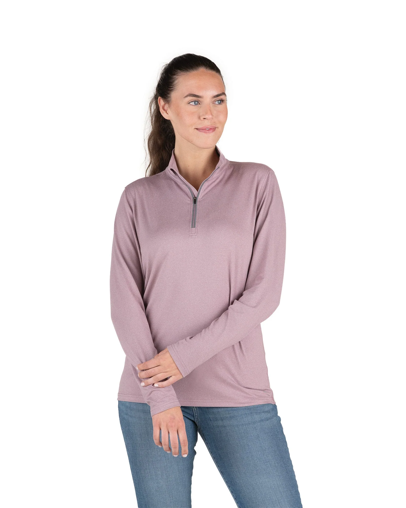 Women's Midweight UPF Quarter-Zip - Image 8