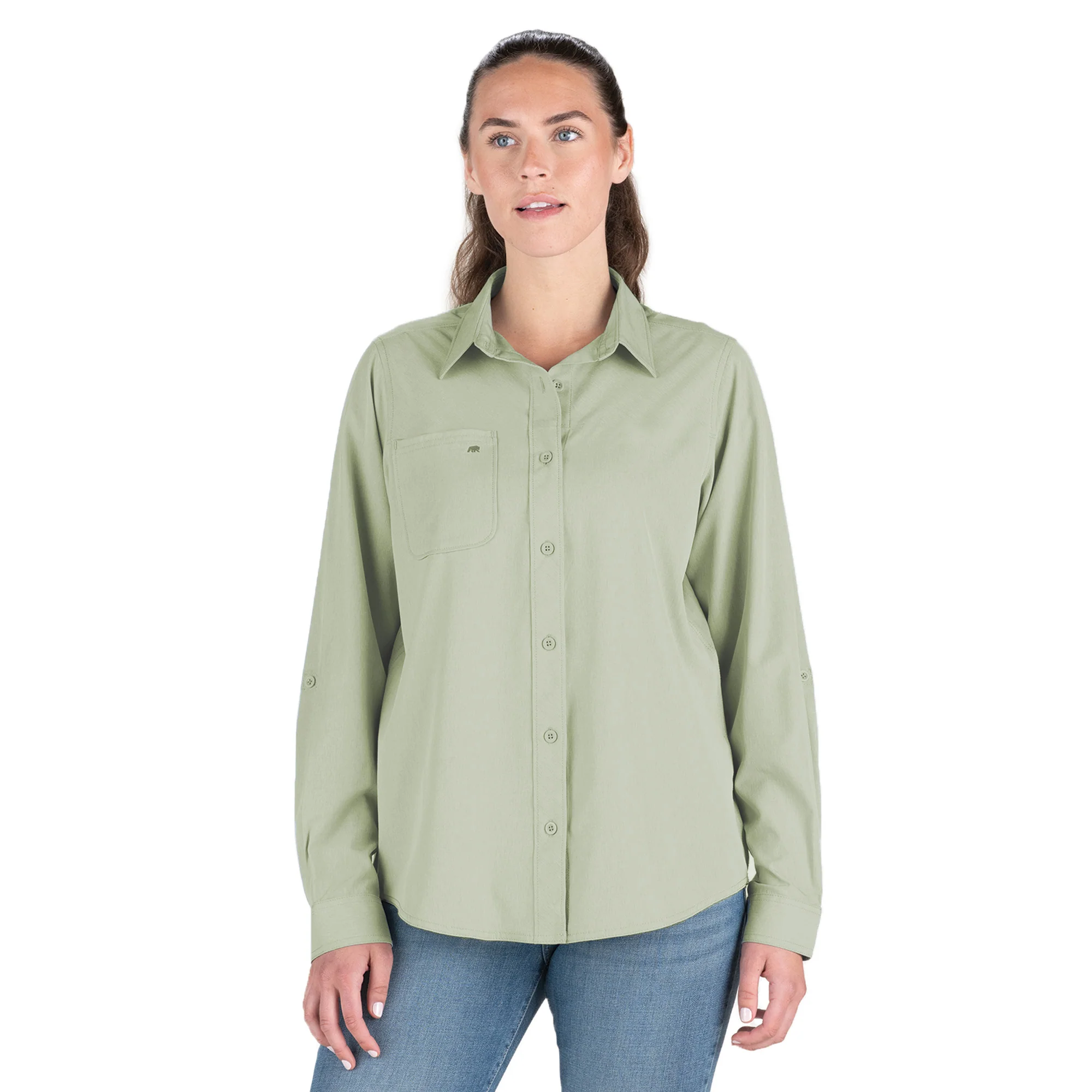 Women's Flex180¨ UPF Button Down Long Sleeve Shirt - Image 9